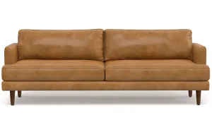 Livingston 90-inch Sofa in Genuine Leather