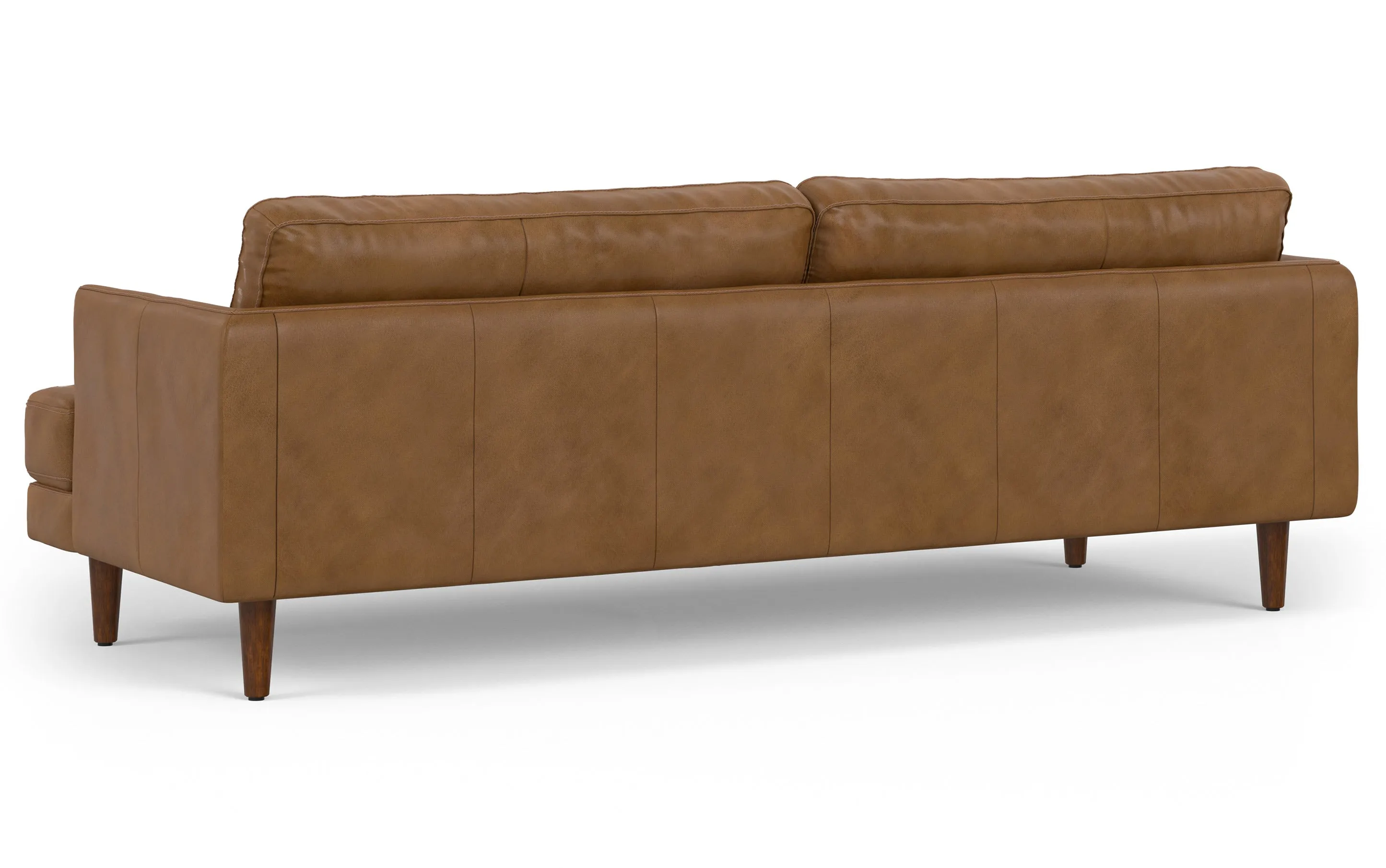 Livingston 90-inch Sofa in Genuine Leather