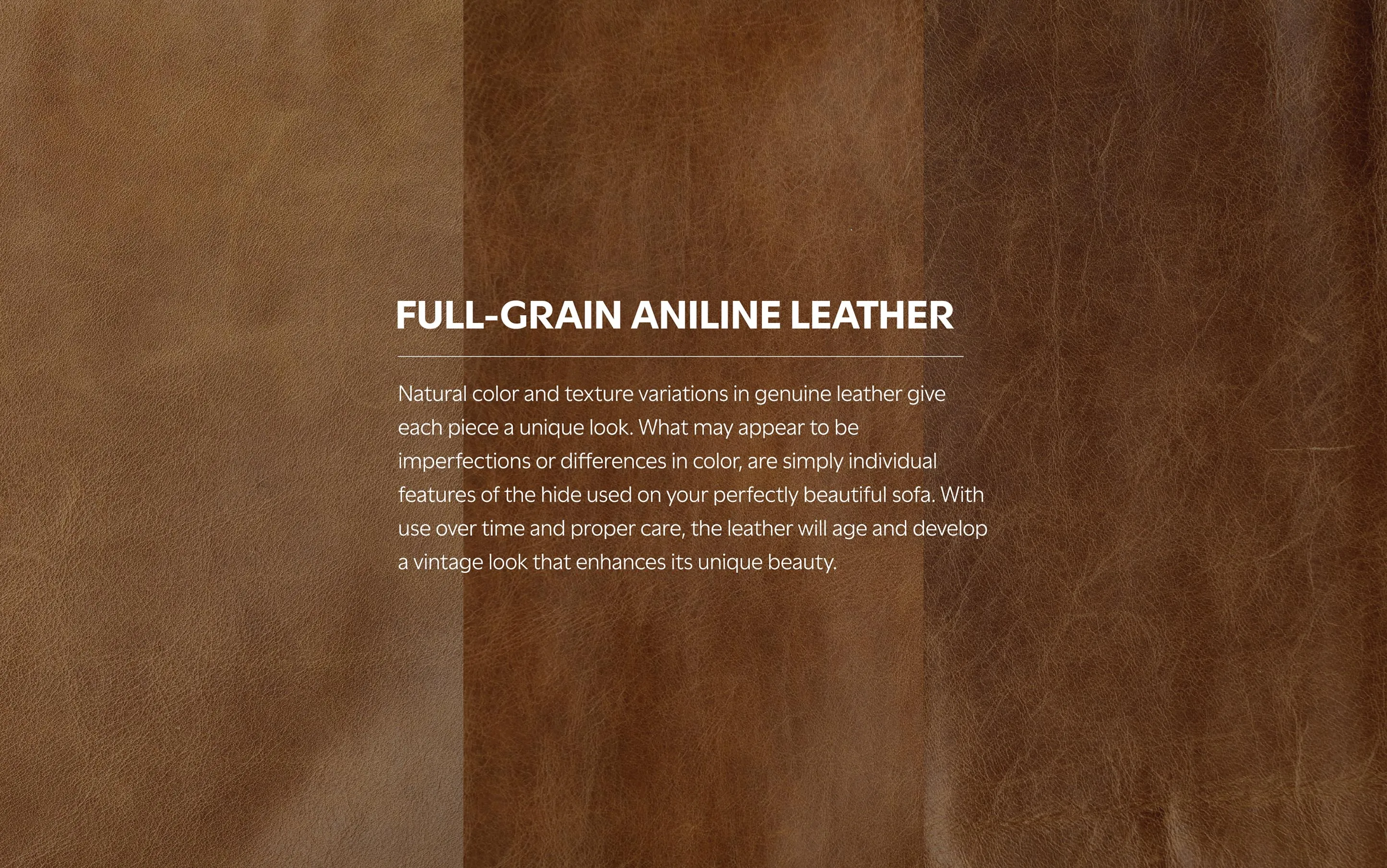 Livingston 90-inch Sofa in Genuine Leather