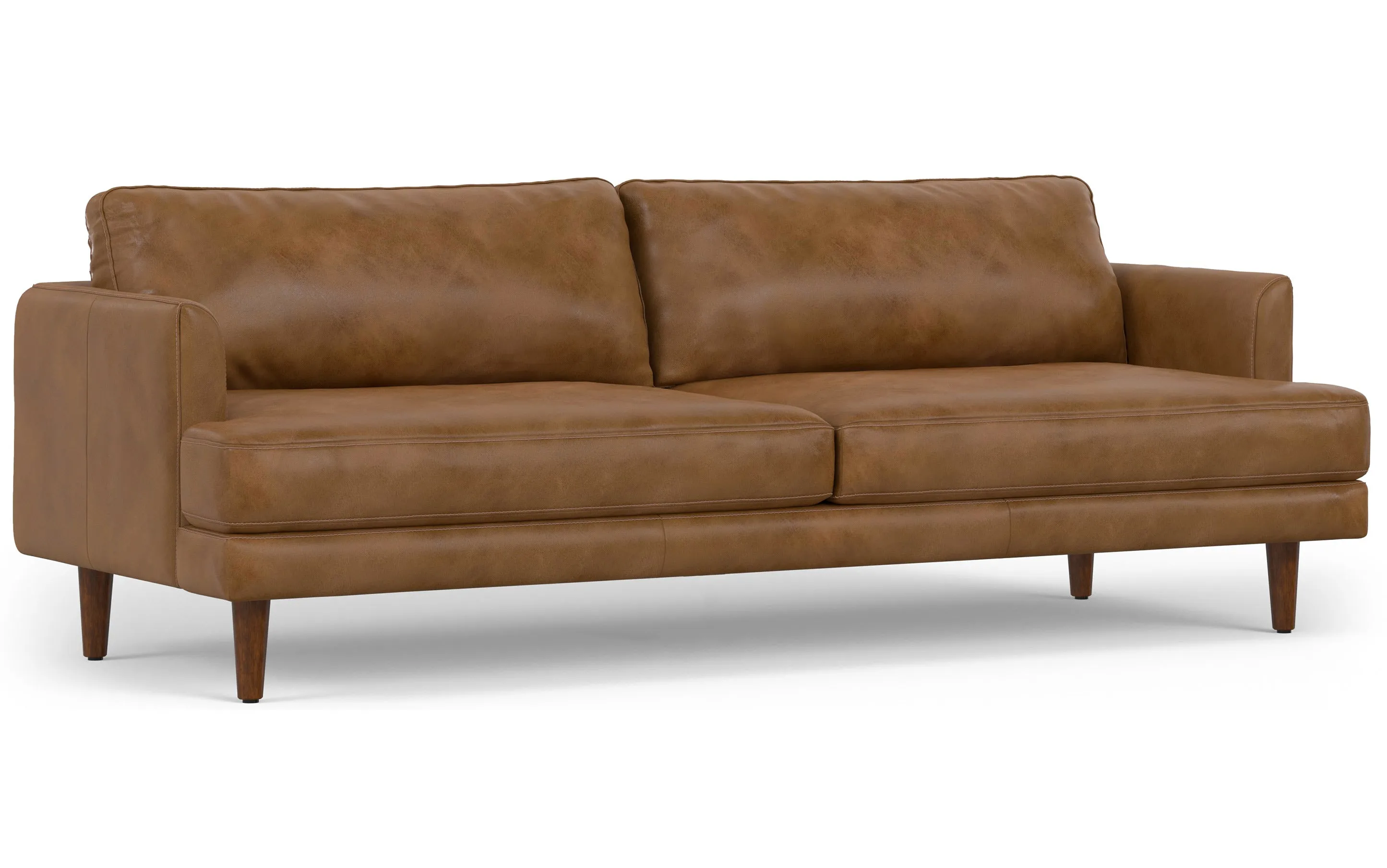 Livingston 90-inch Sofa in Genuine Leather