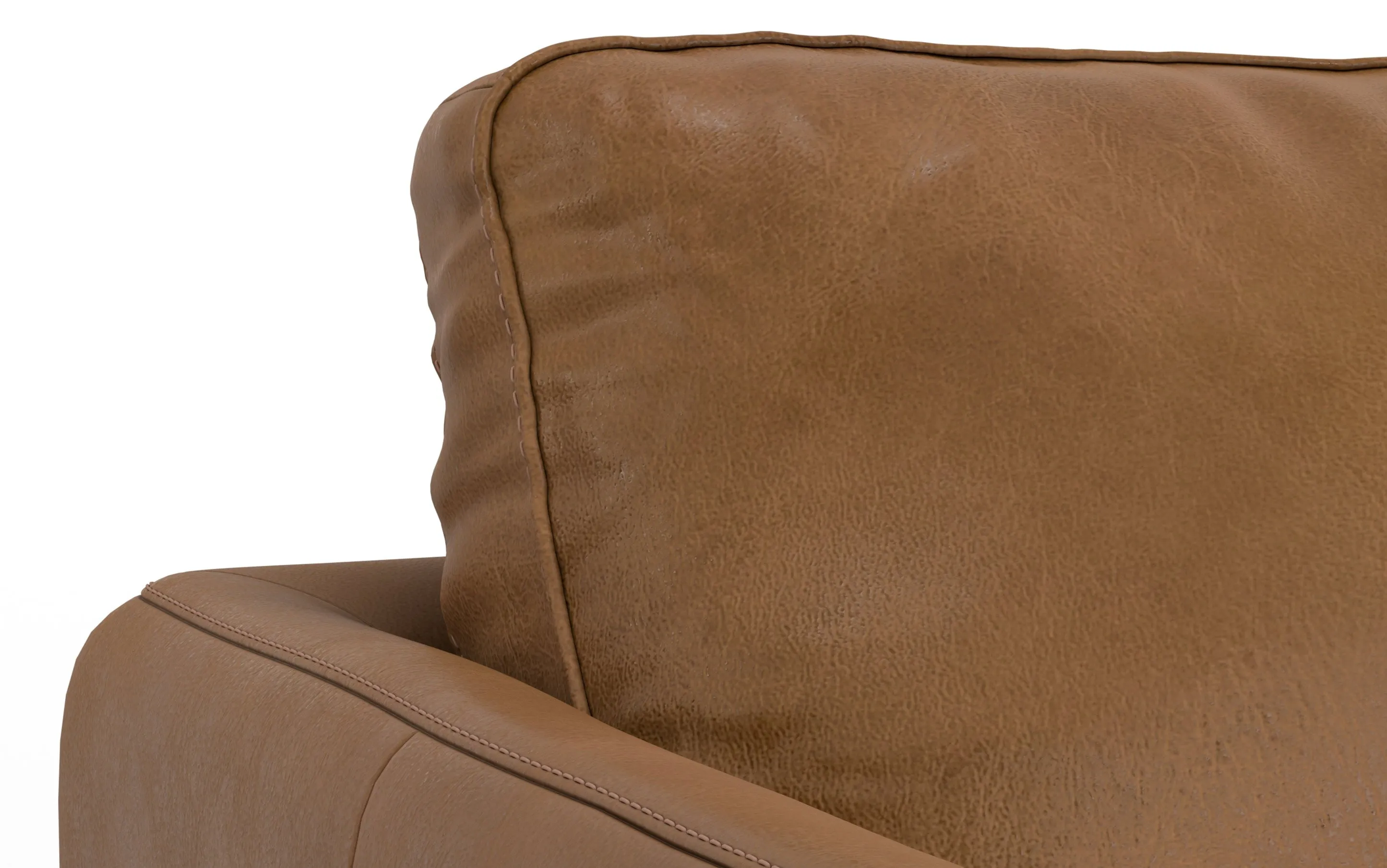 Livingston 90-inch Sofa in Genuine Leather