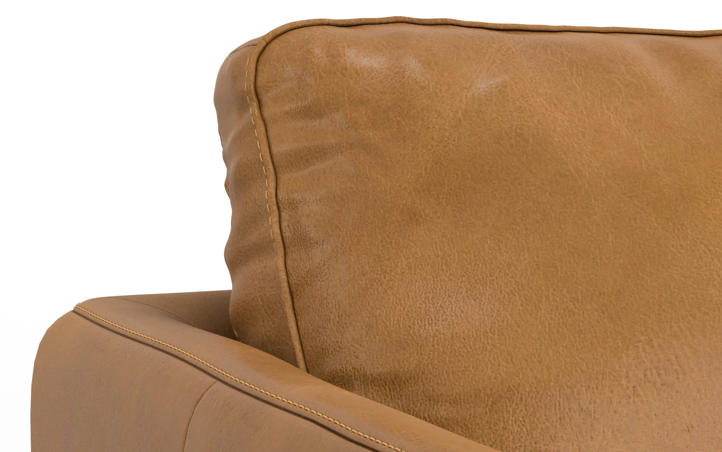 Livingston 90-inch Sofa in Genuine Leather
