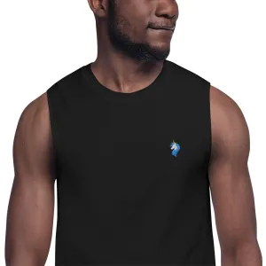 Logo Embroidered Muscle Shirt by #unicorntrends