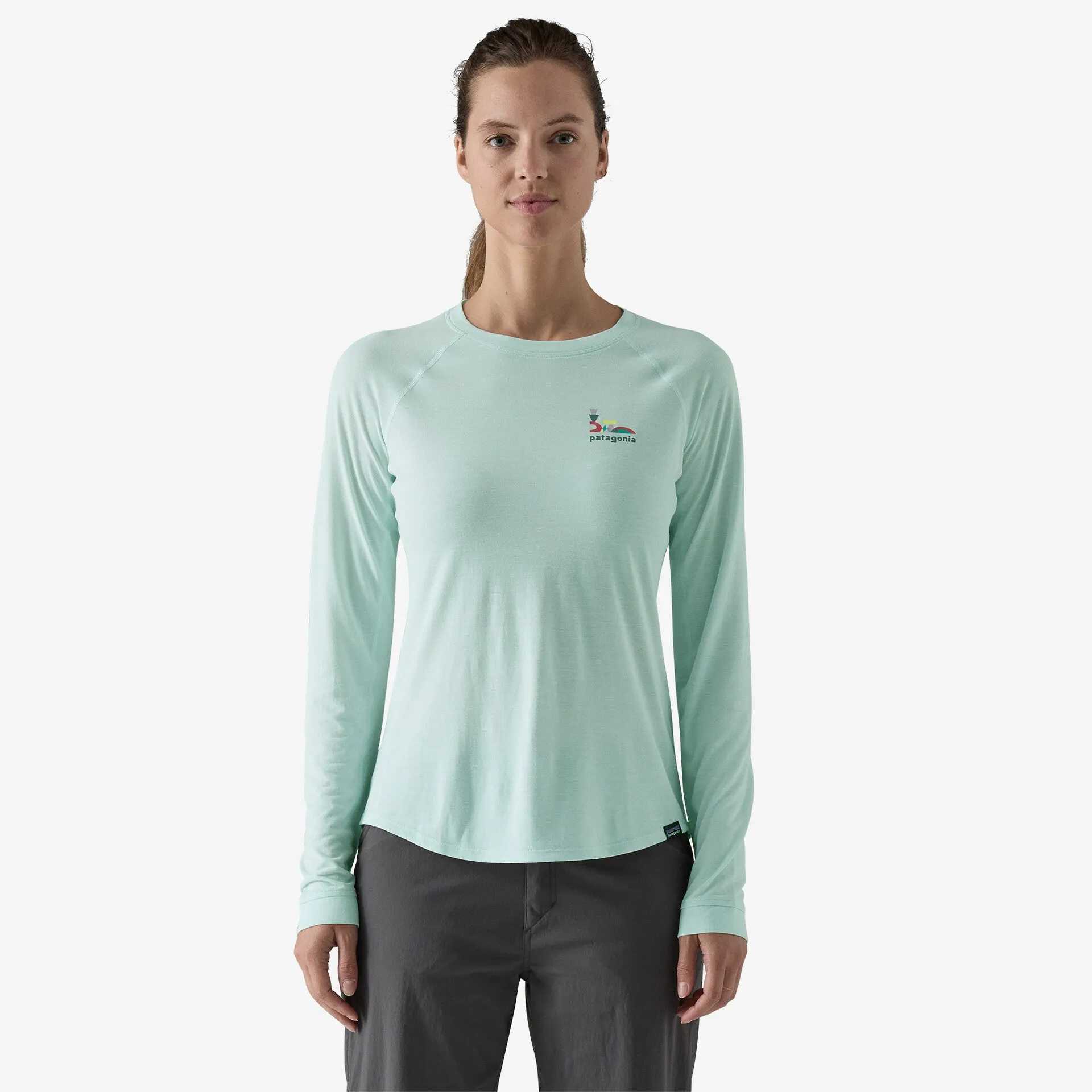 Long-Sleeved Capilene® Cool Trail Graphic Shirt (Women's) - 23715 - Past Season