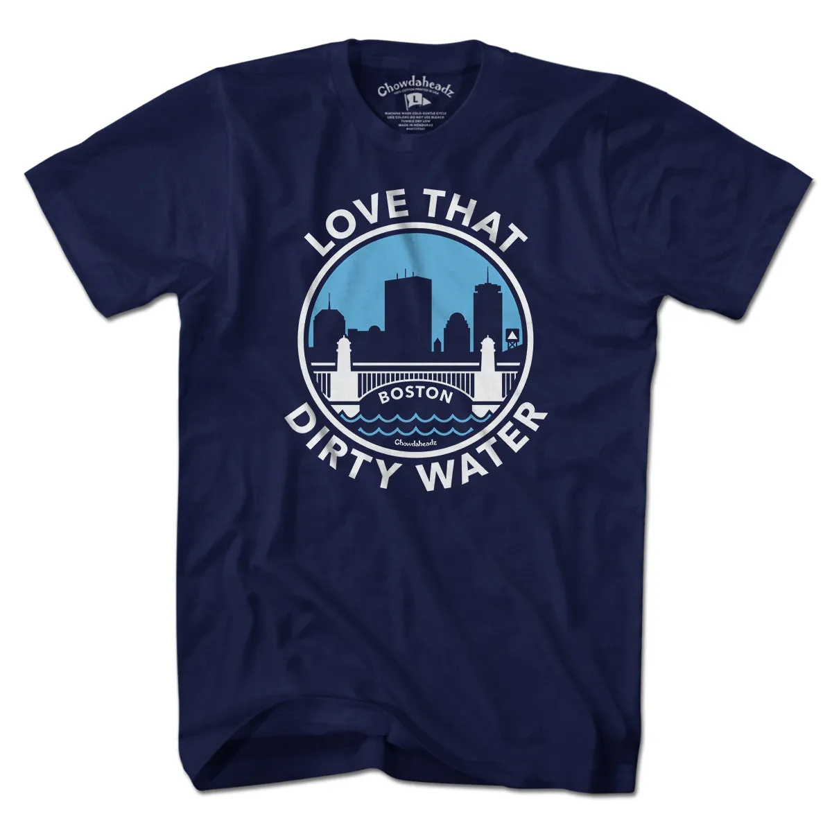 Love That Dirty Water Skyline Seal T-Shirt