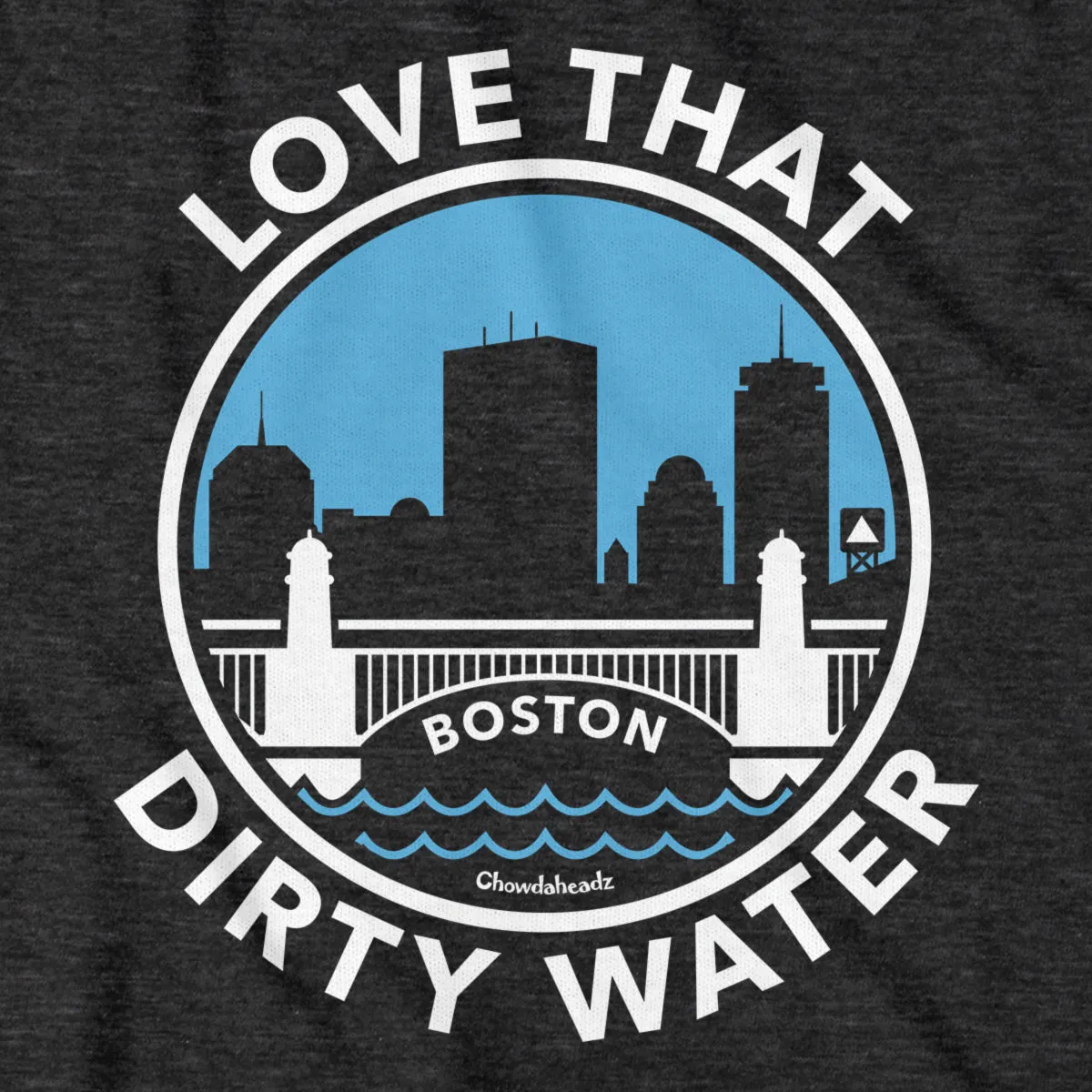 Love That Dirty Water Skyline Seal T-Shirt