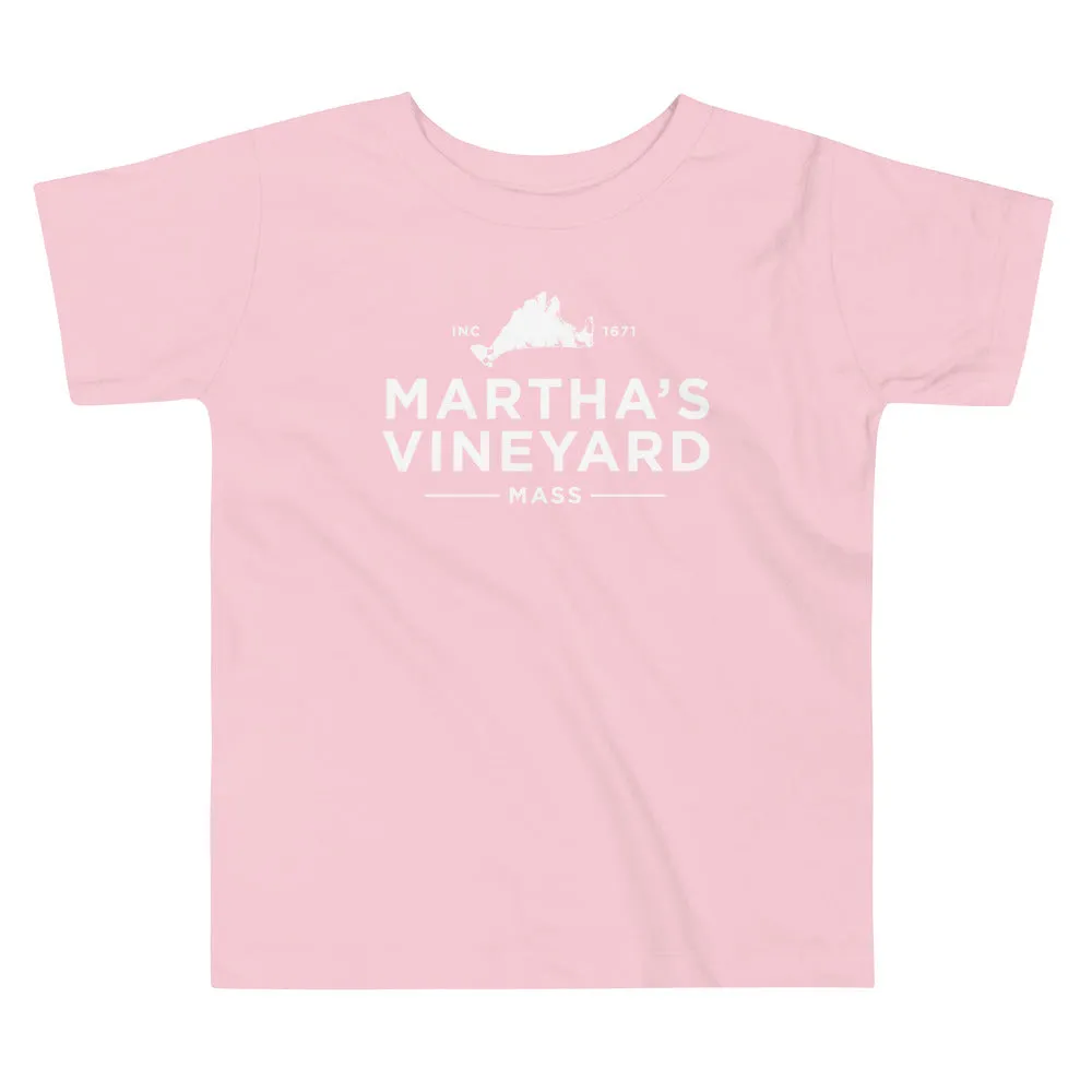 Martha's Vineyard Toddler Short Sleeve T Shirt