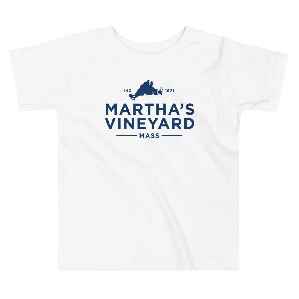 Martha's Vineyard Toddler Short Sleeve T Shirt