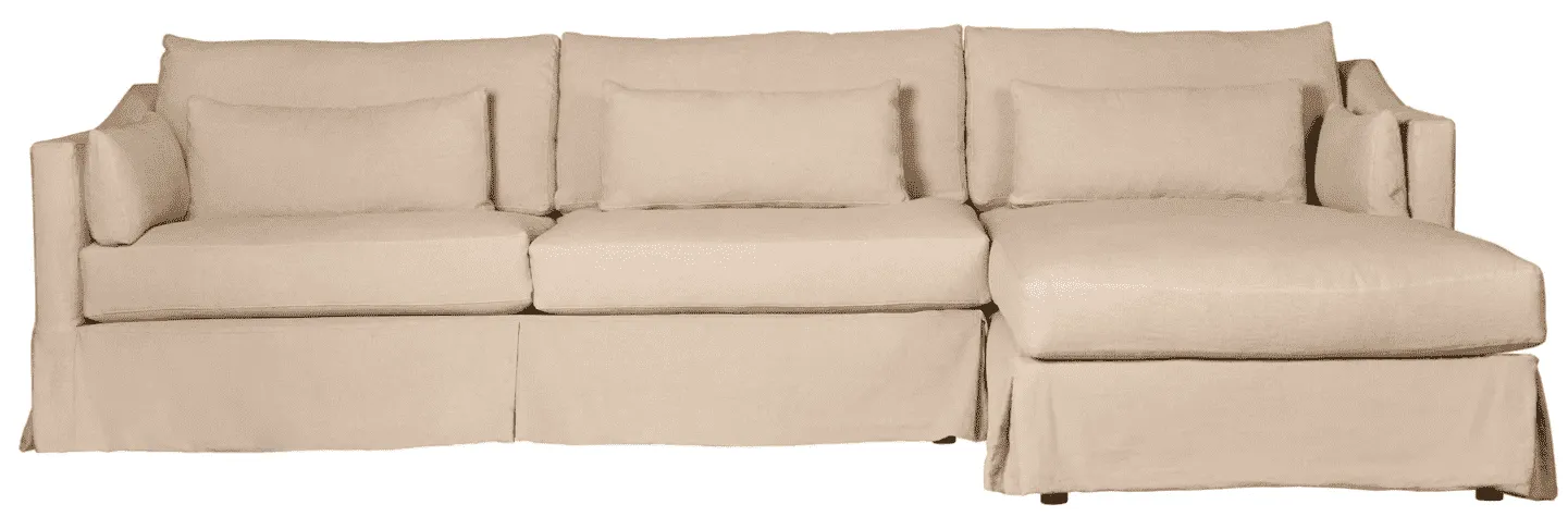 Maui Deluxe Two-Piece Slipcovered LAF Sectional