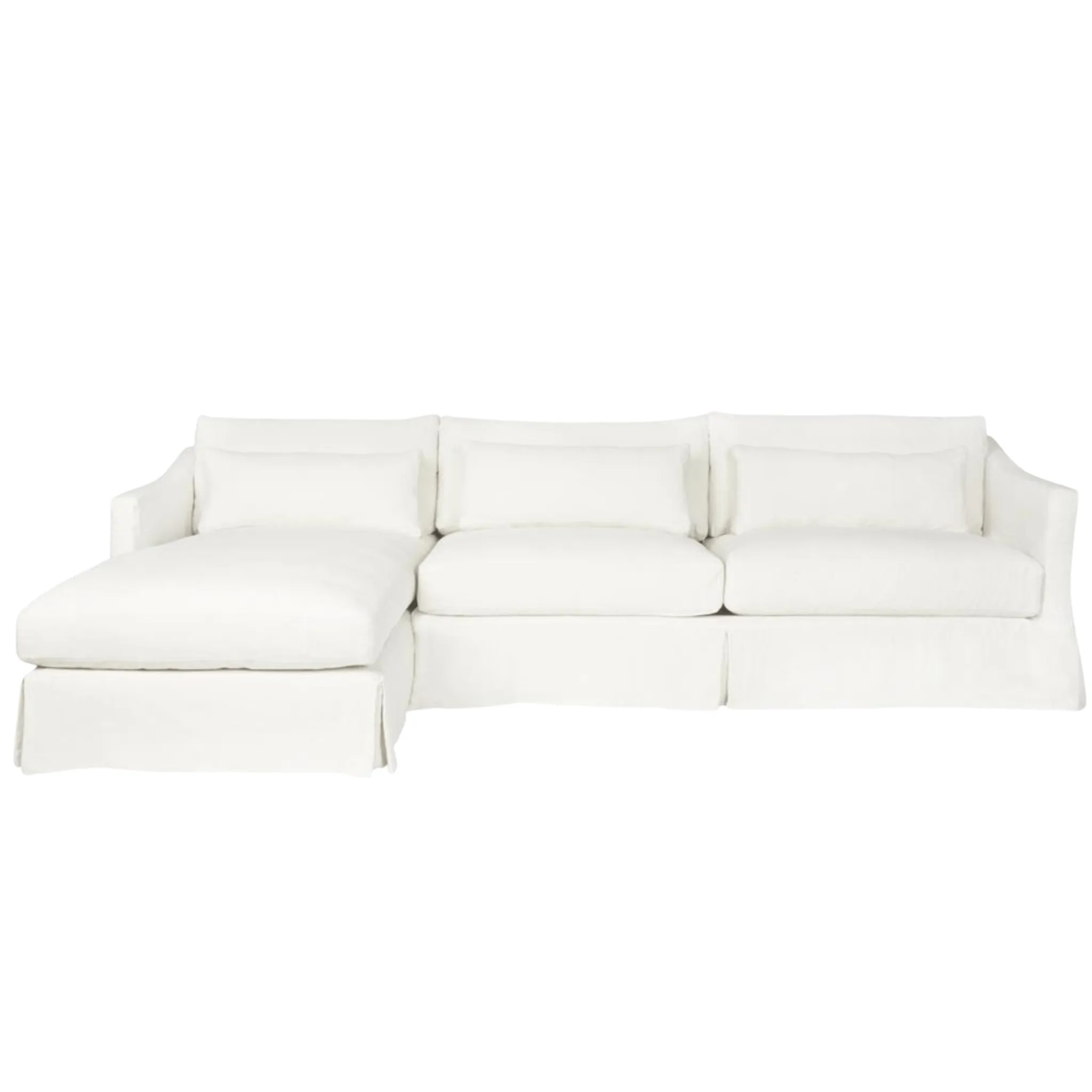 Maui Deluxe Two-Piece Slipcovered LAF Sectional