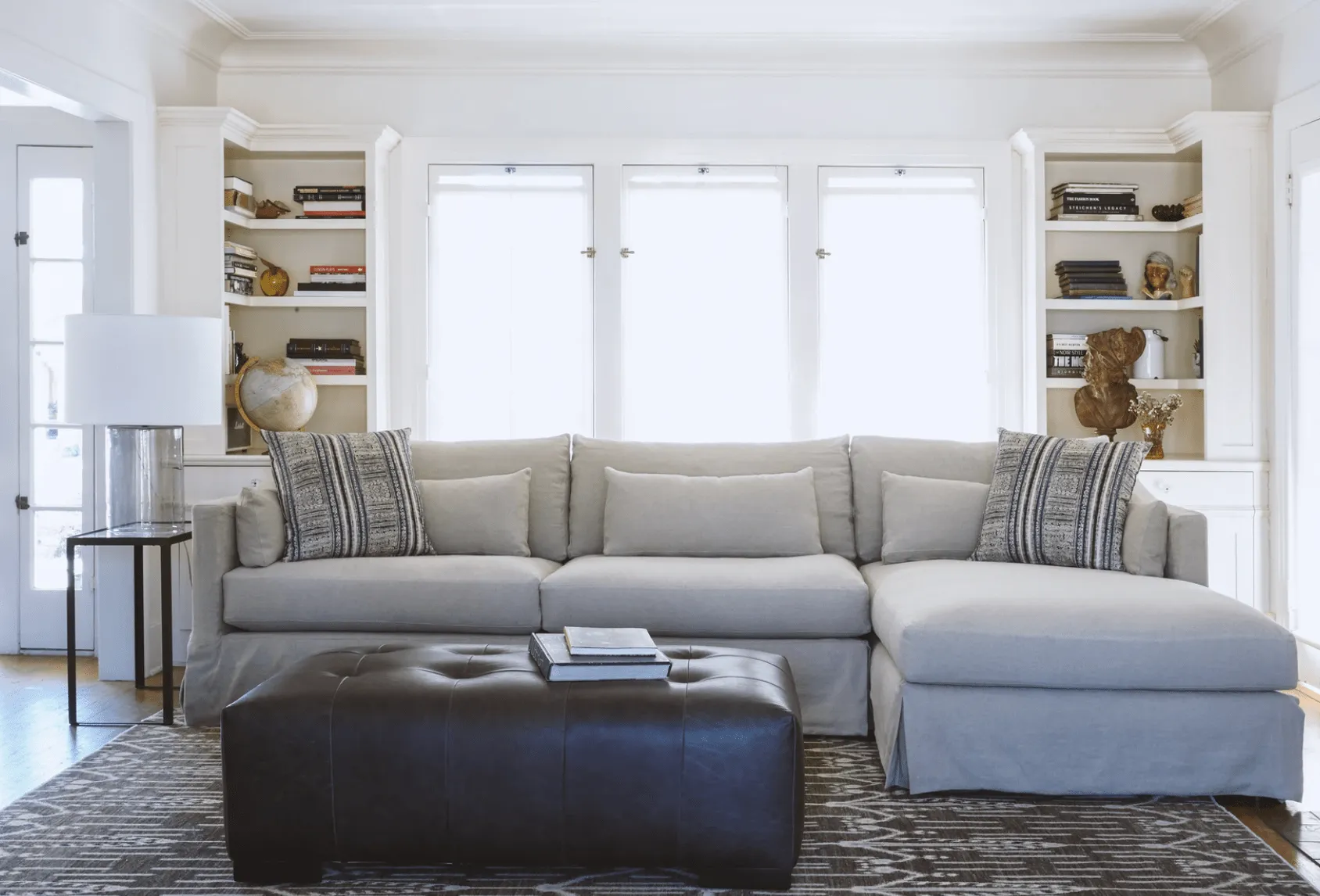 Maui Deluxe Two-Piece Slipcovered LAF Sectional