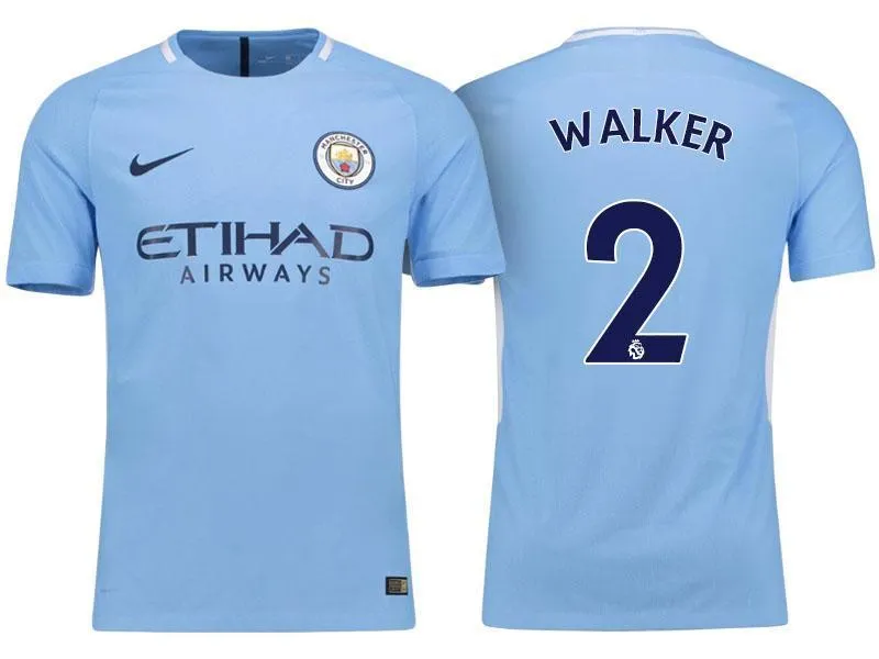 Men 2 Kyle Walker Jersey Home Soccer Manchester City Jersey Premier League