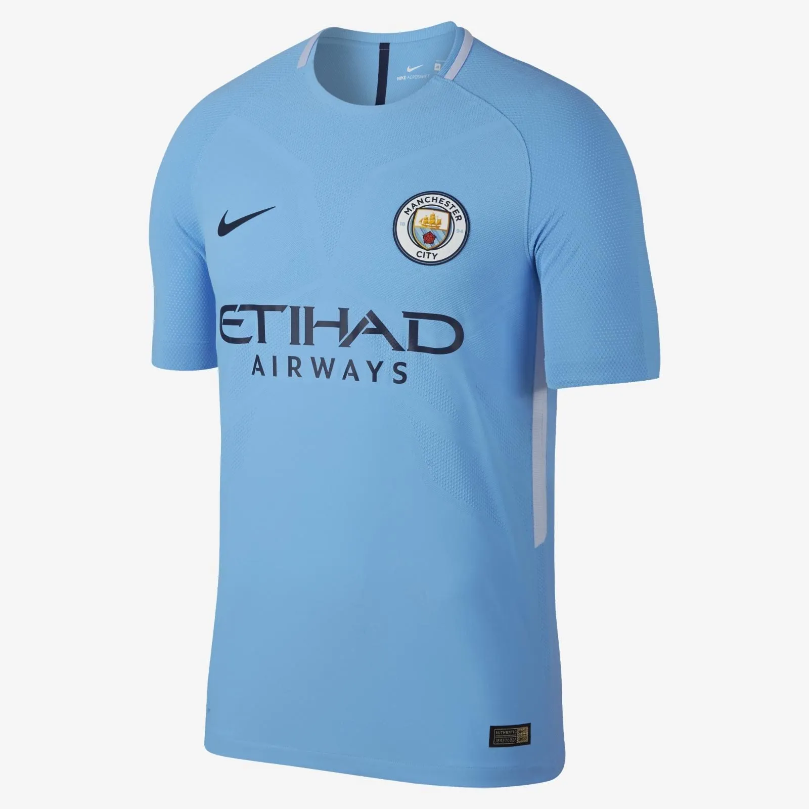 Men No name Jersey Home Soccer Manchester City Jersey 2018 Premier League