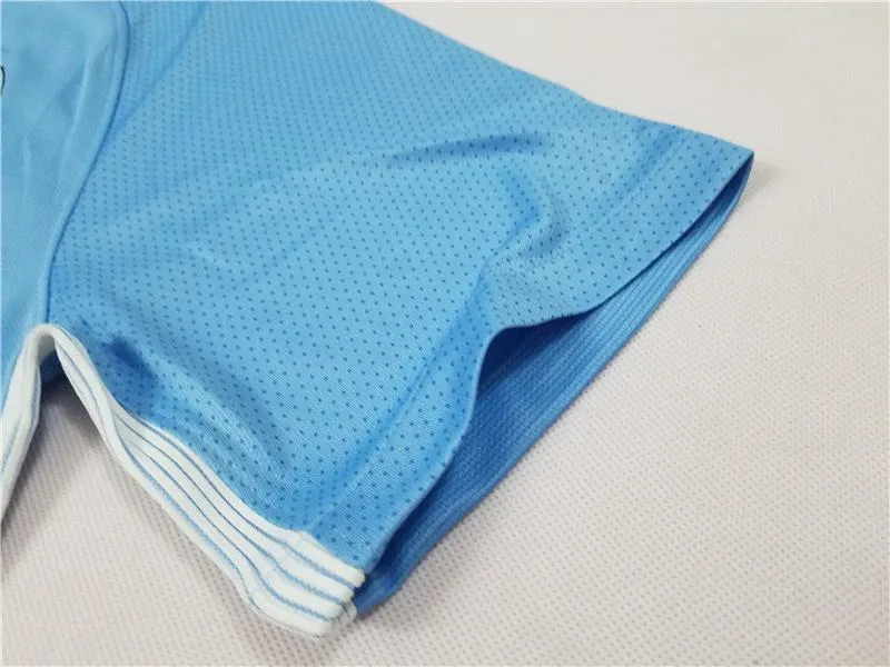 Men No name Jersey Home Soccer Manchester City Jersey 2018 Premier League