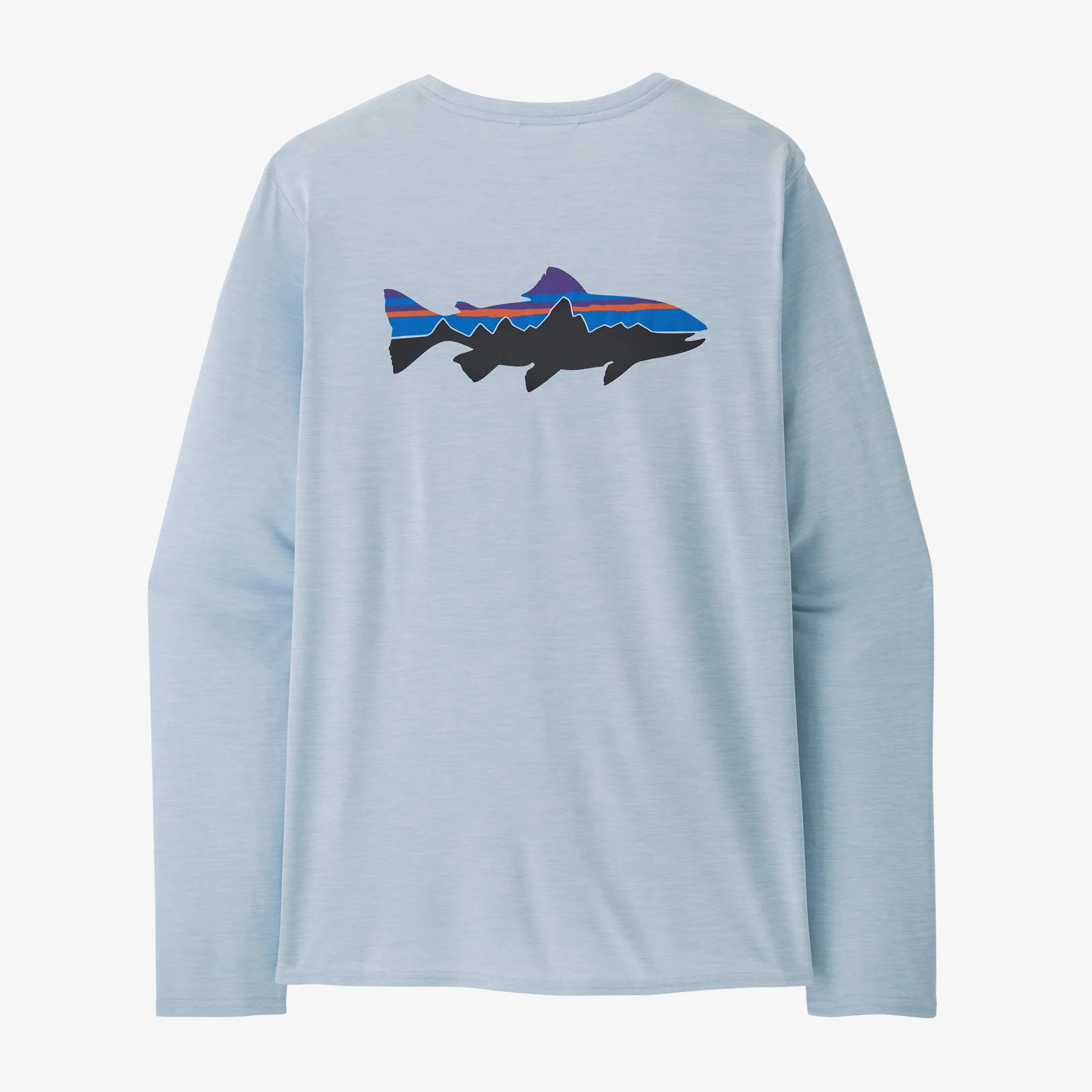 Men's Long-Sleeved Capilene® Cool Daily Graphic Shirt - Waters