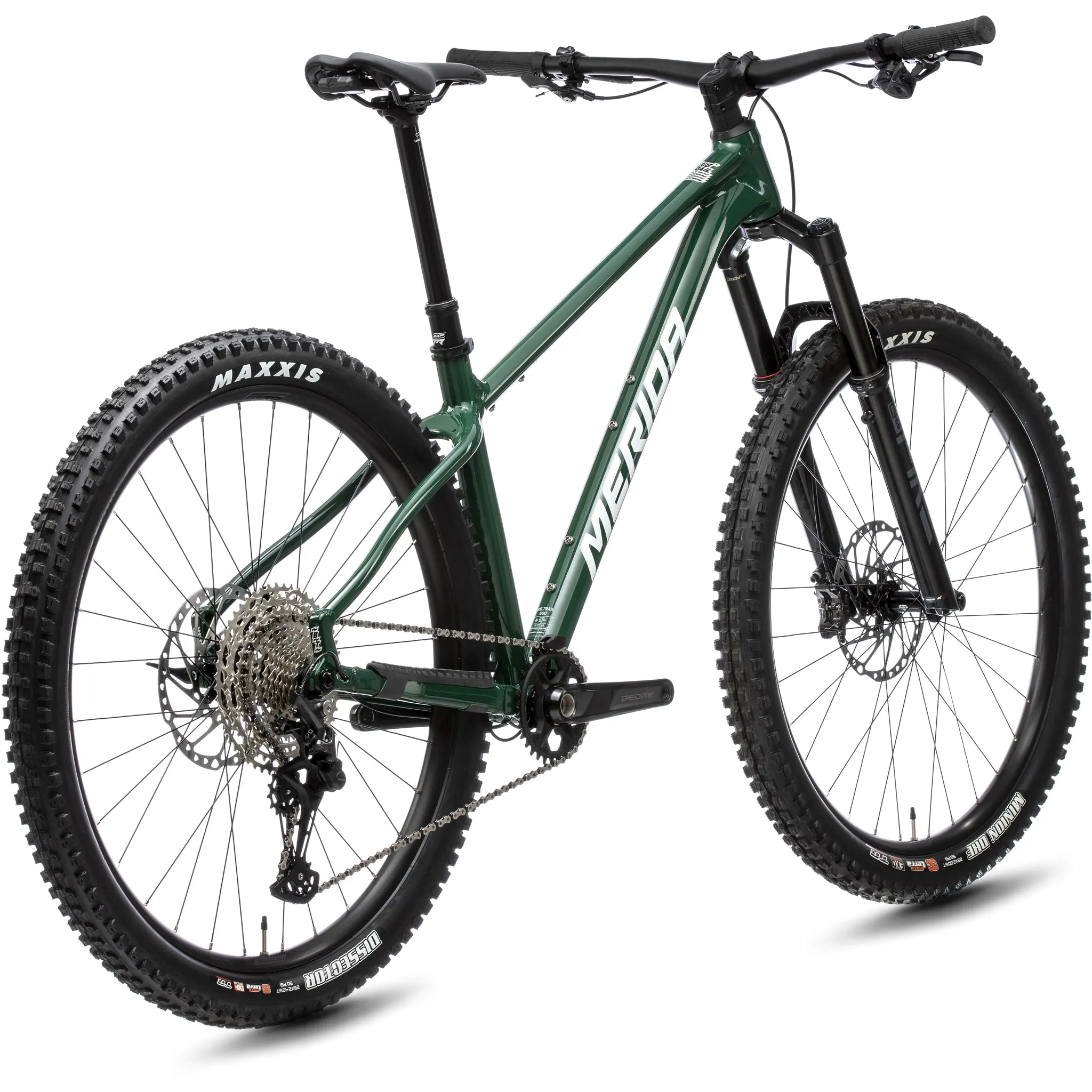 Merida Big.Trail 600 Hardtail Trail Bike Deep Forest Green/White