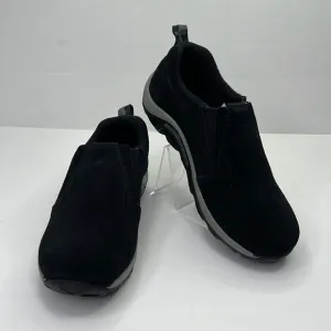 MERRELL Kid’s Jungle Moc Frosty Waterproof Black  moccasin slip on shoe Sz 4.5
