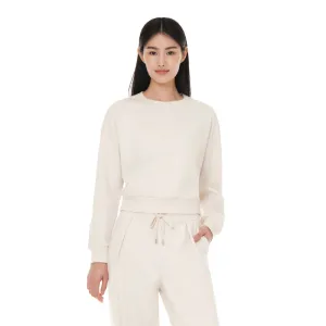 Mildmooth Oversized Fit Cropped Sweatshirt