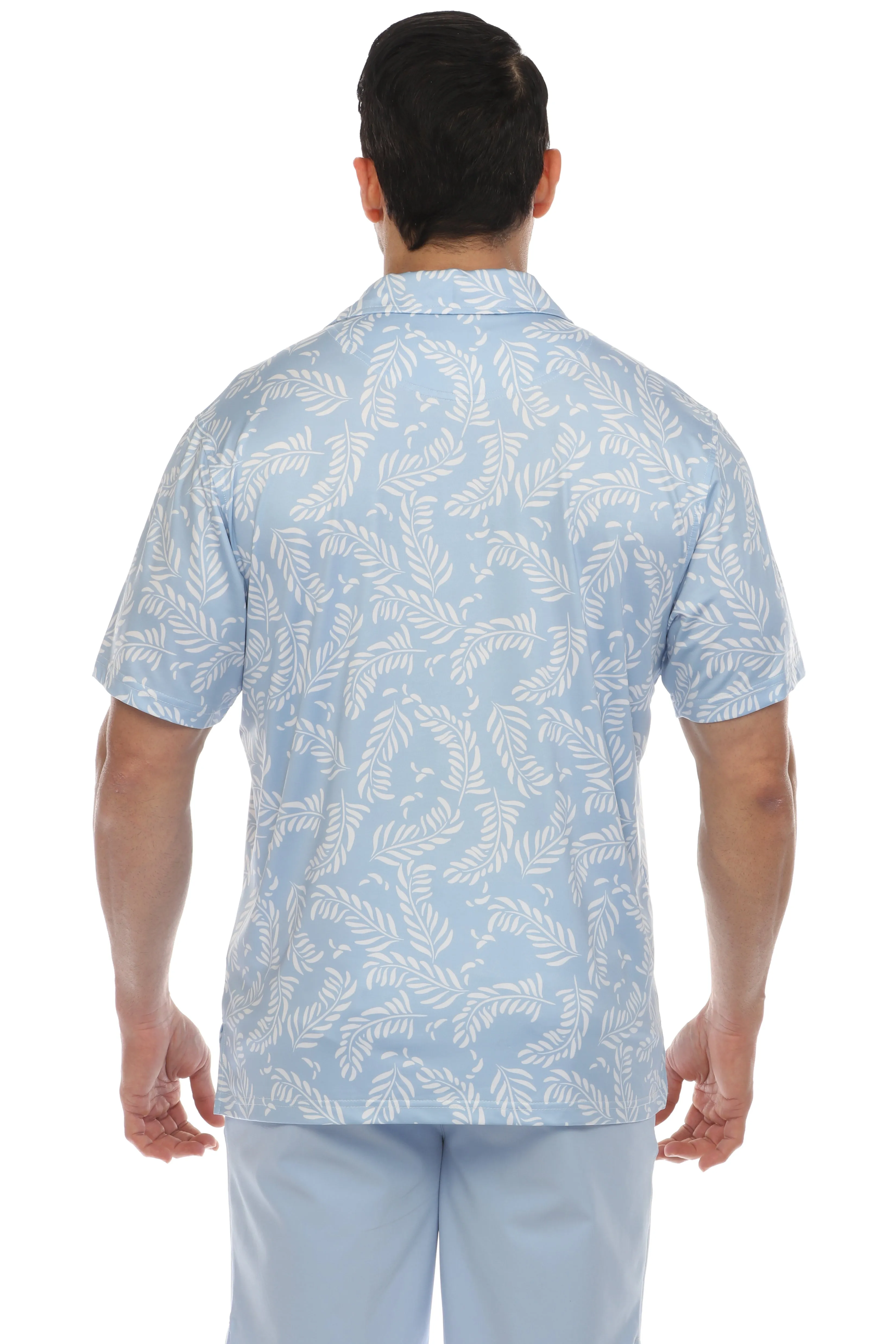 Mojito Casual Dry-Fit Polo Shirt Floral Print