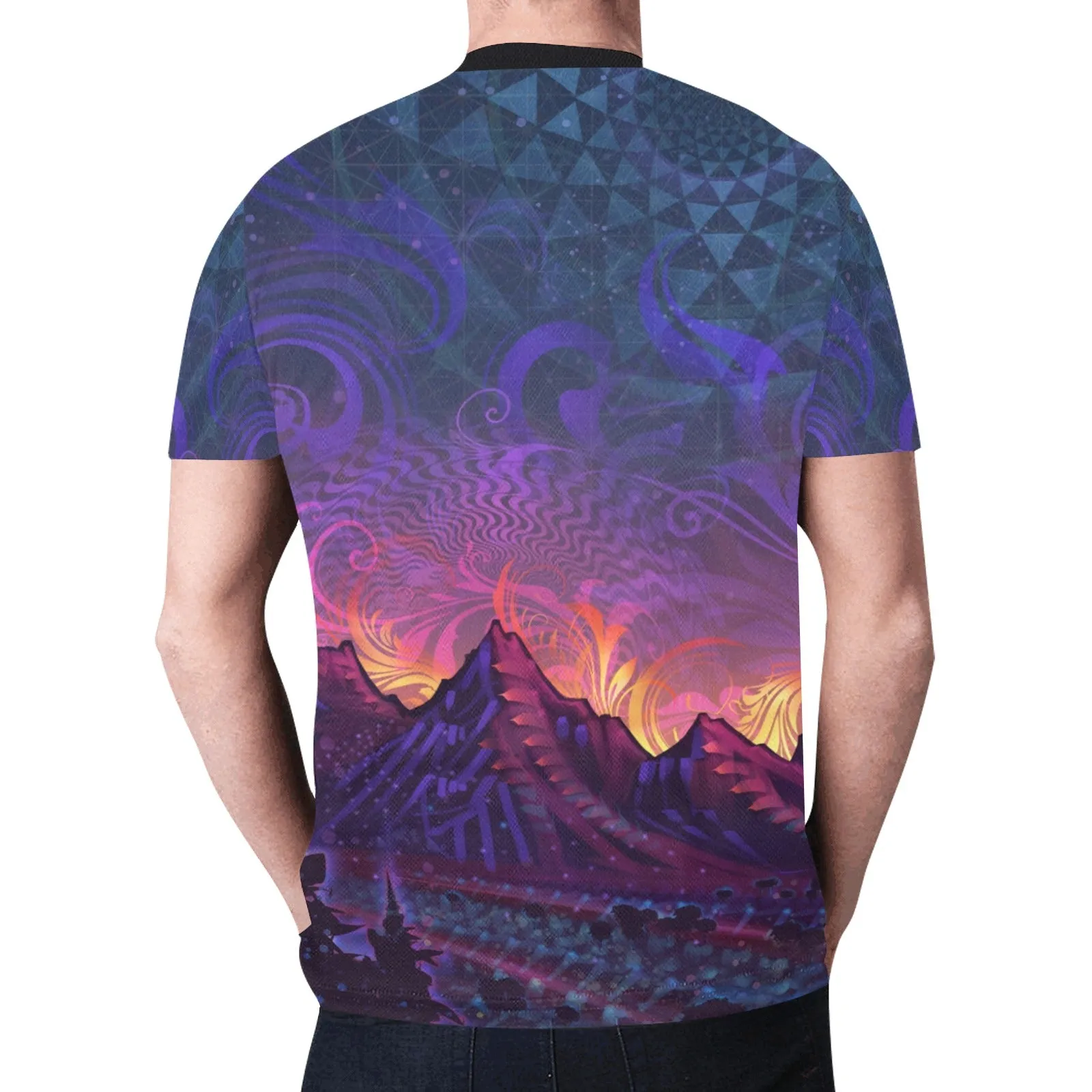 Mycelia Luna Eclipse T-Shirt AOP