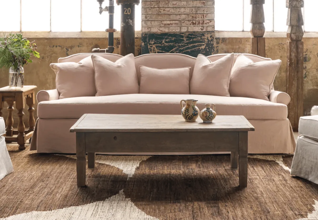 New! Santa Clara 96" Slipcovered Sofa