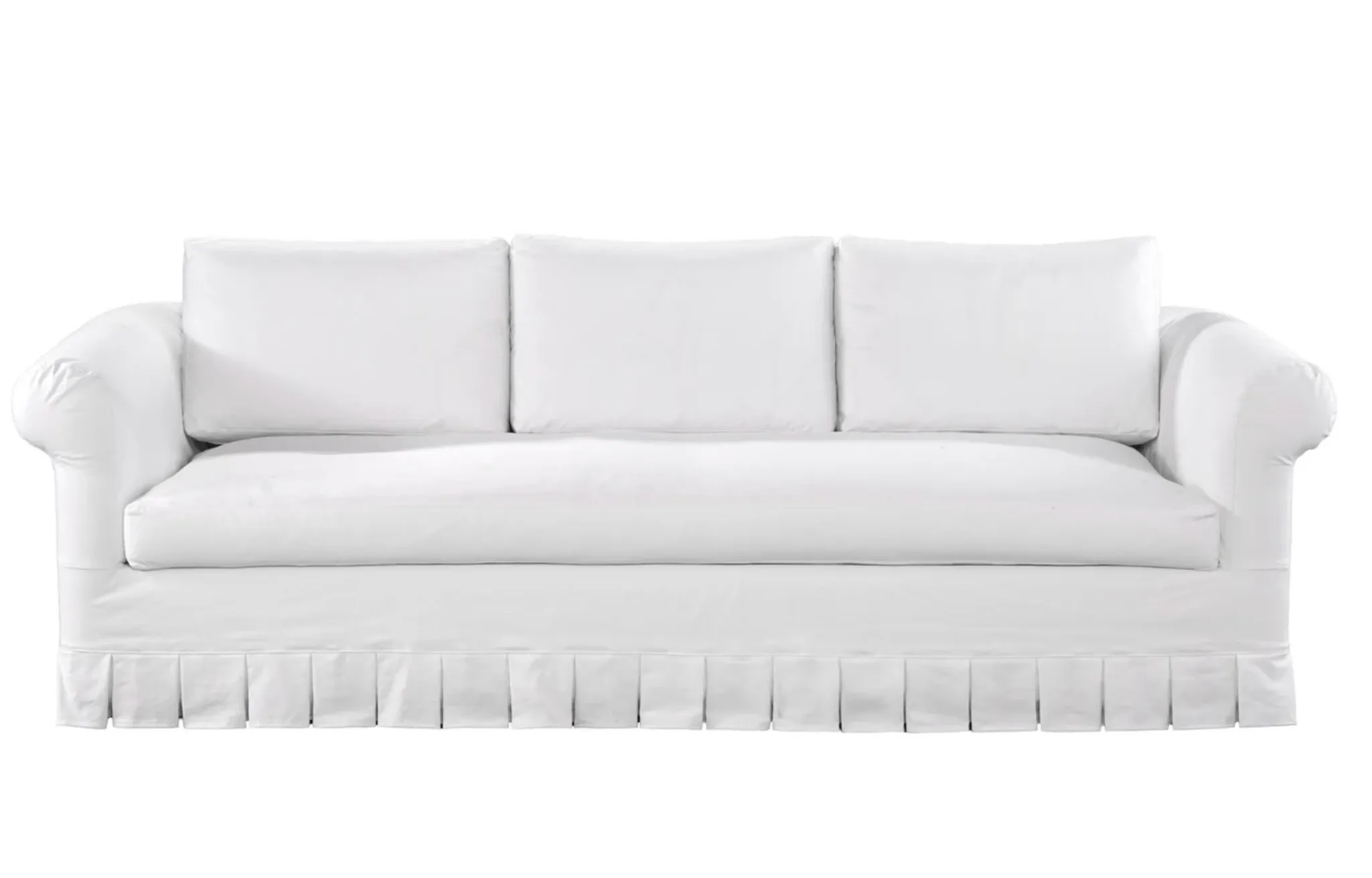 New! St. Croix 100" Slipcovered Sofa