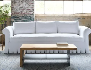 New! St. Croix 100" Slipcovered Sofa