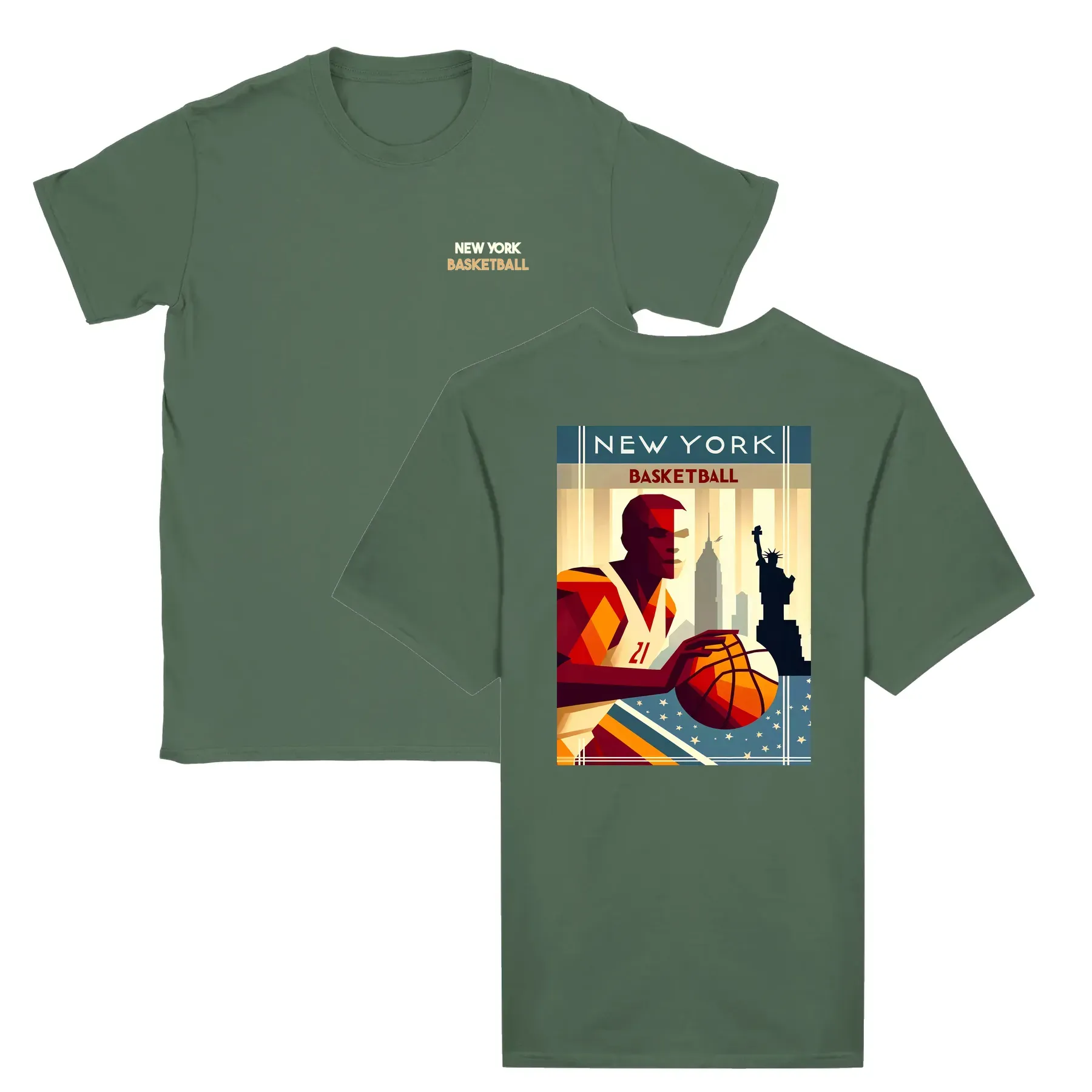 New York Basket Tshirt