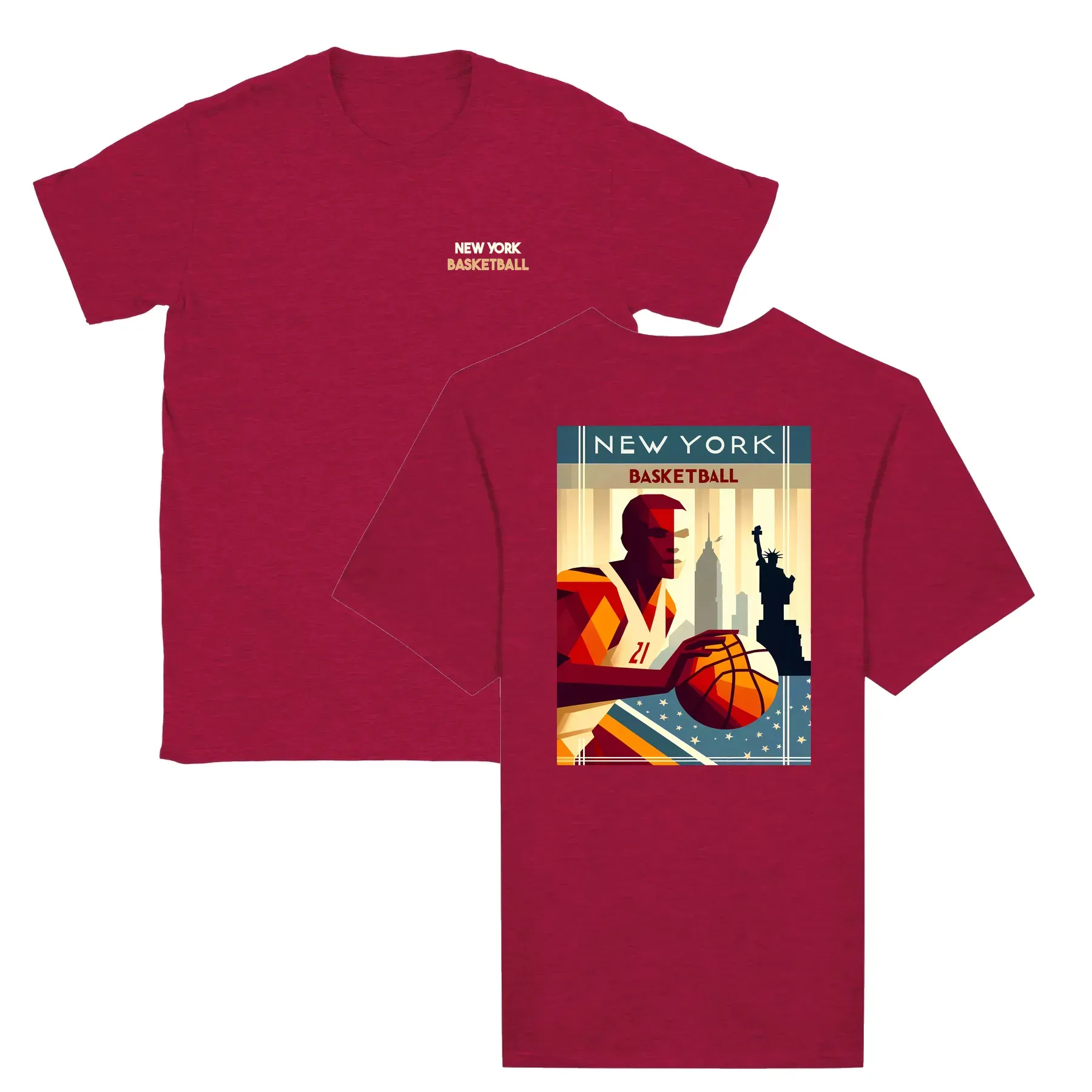 New York Basket Tshirt