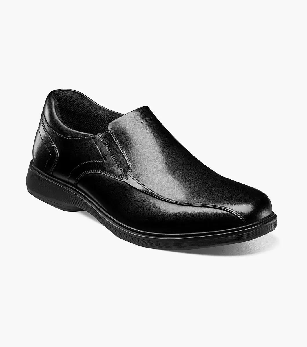 Nunn Bush Black Slip On 84945