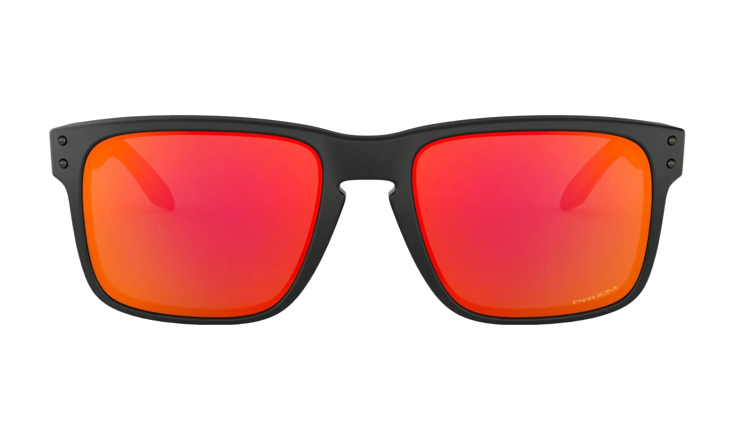 OAKLEY Holbrook Sunglasses - Matte Black - Prizm Ruby Lens