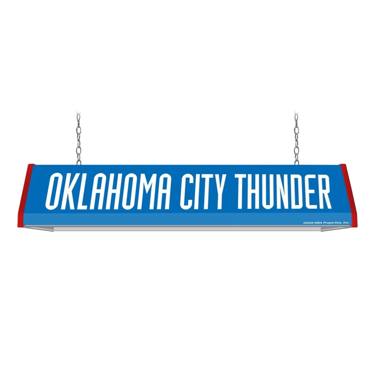 Oklahoma City Thunder: Standard Pool Table Light