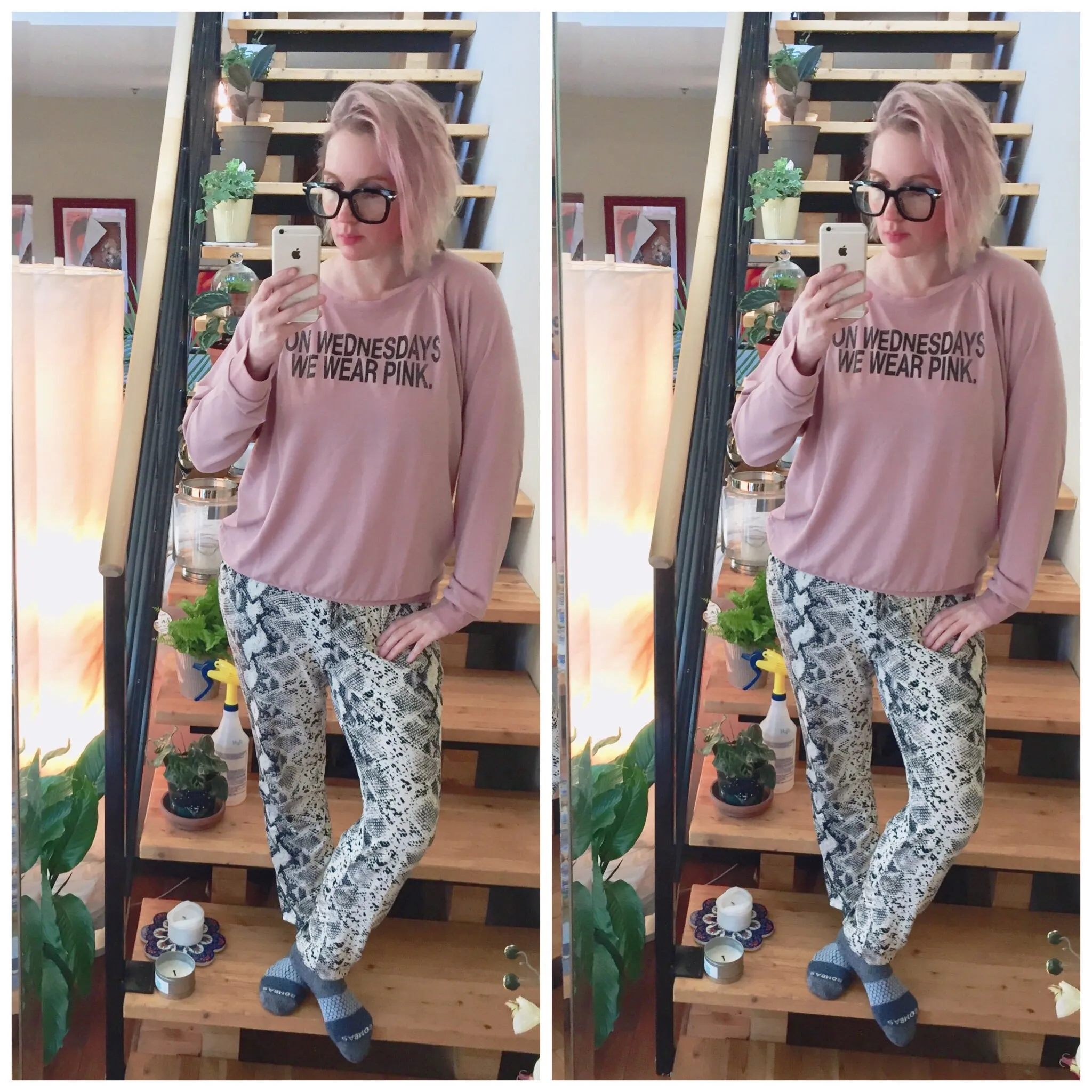 “On Wednesday We Wear Pink” Sweatshirt