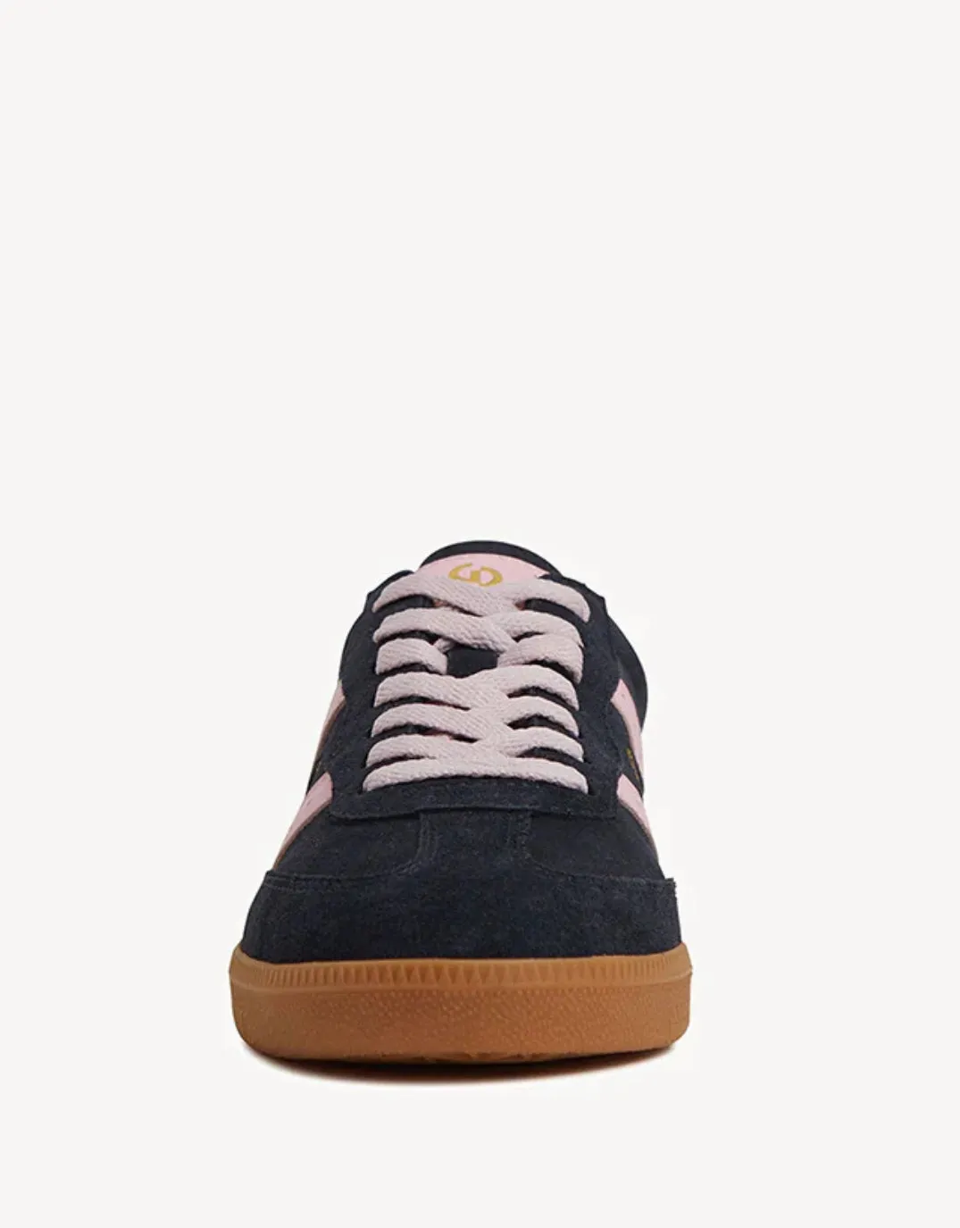 Parallel Suede Sneakers - Navy/Pink