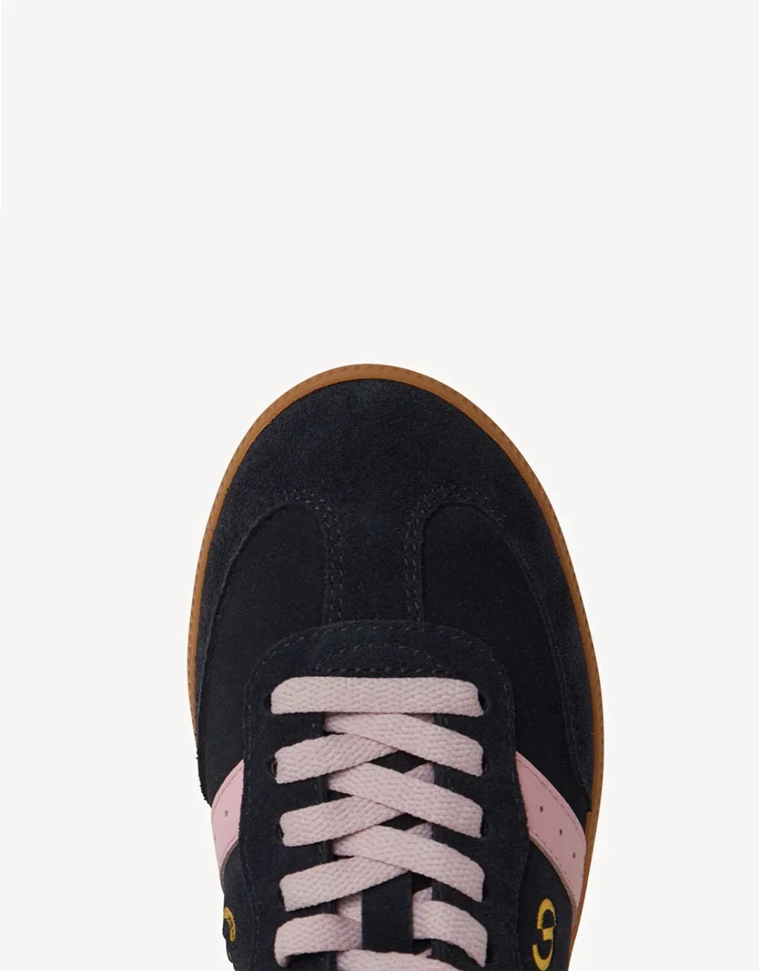 Parallel Suede Sneakers - Navy/Pink