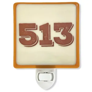 PERSONALIZED Area Code Night Light with Your Area Code