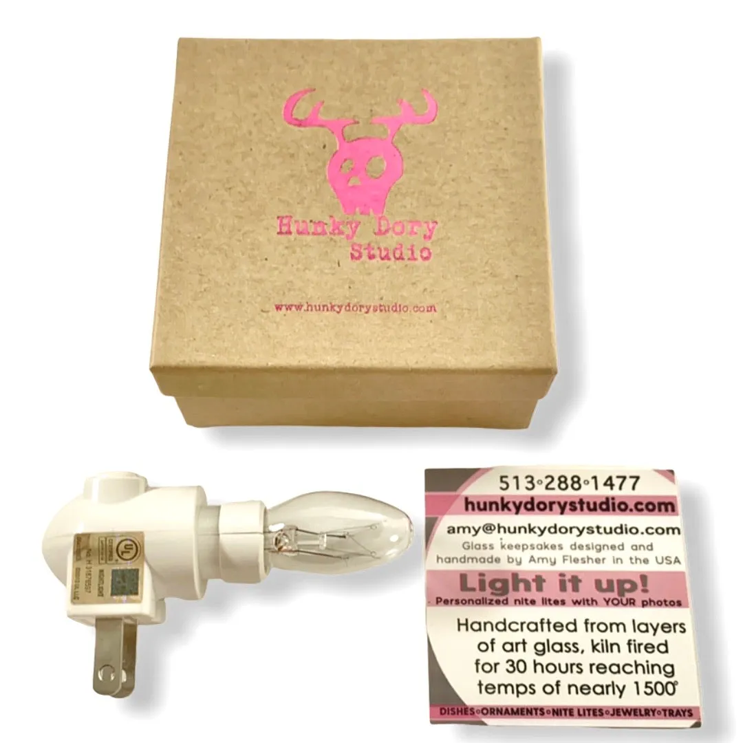 Personalized Bicycle Night Light with Name or City
