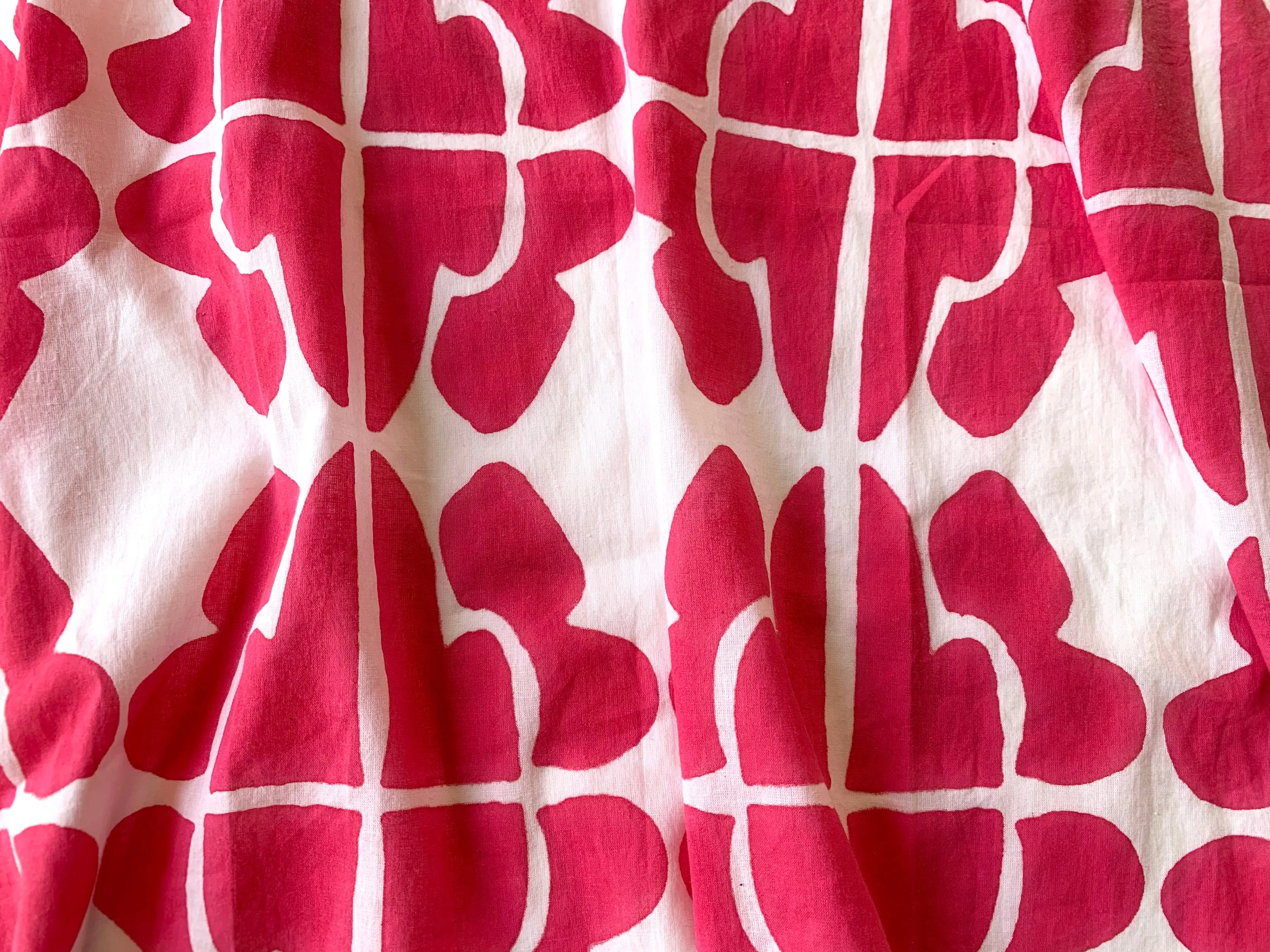 Pink Butterfly Sundress / Long Kaftan