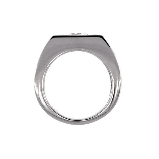 Platinum light Pink Sapphire and and Diamond Ring Jefe