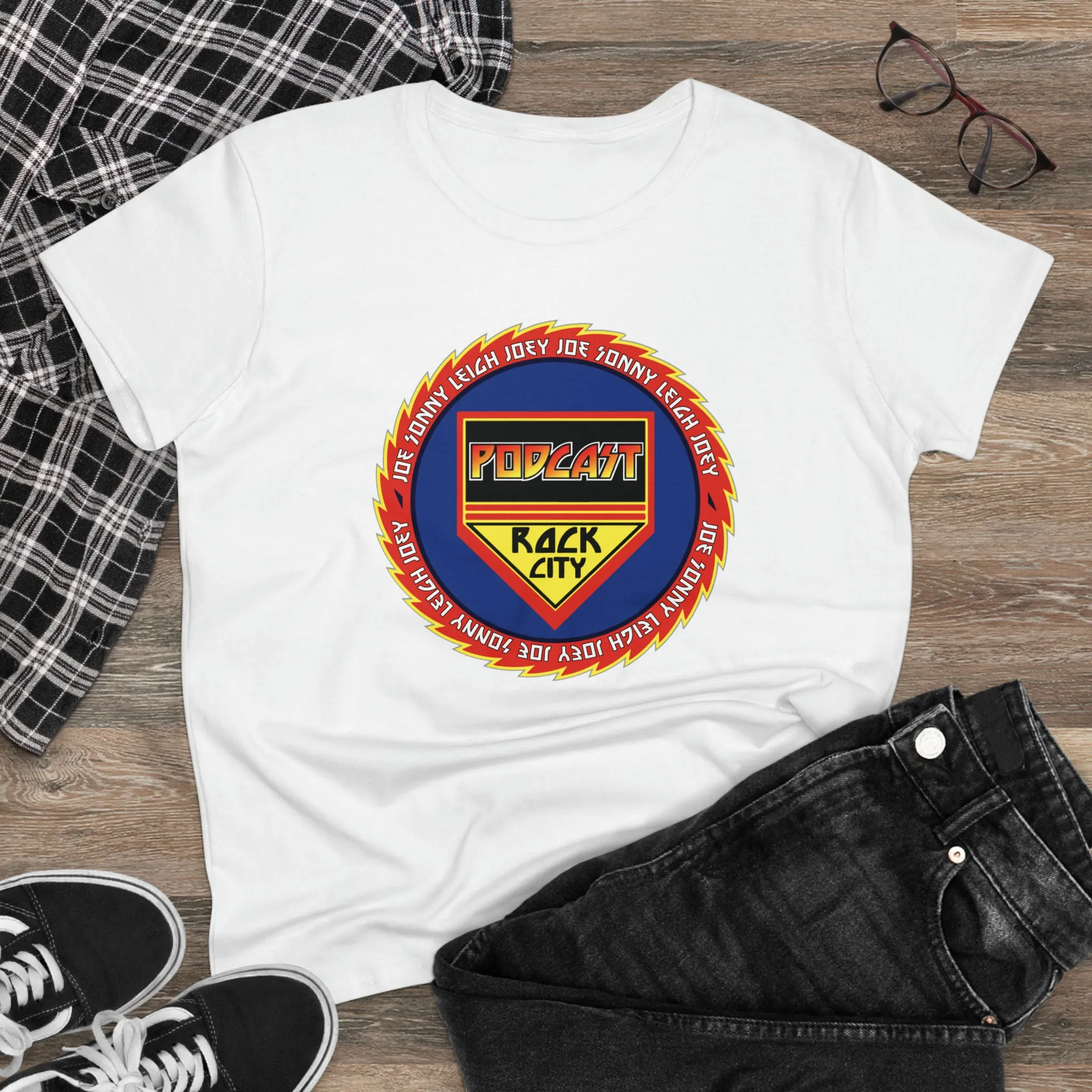 Podcast Rock City - Ladies Classic Tee