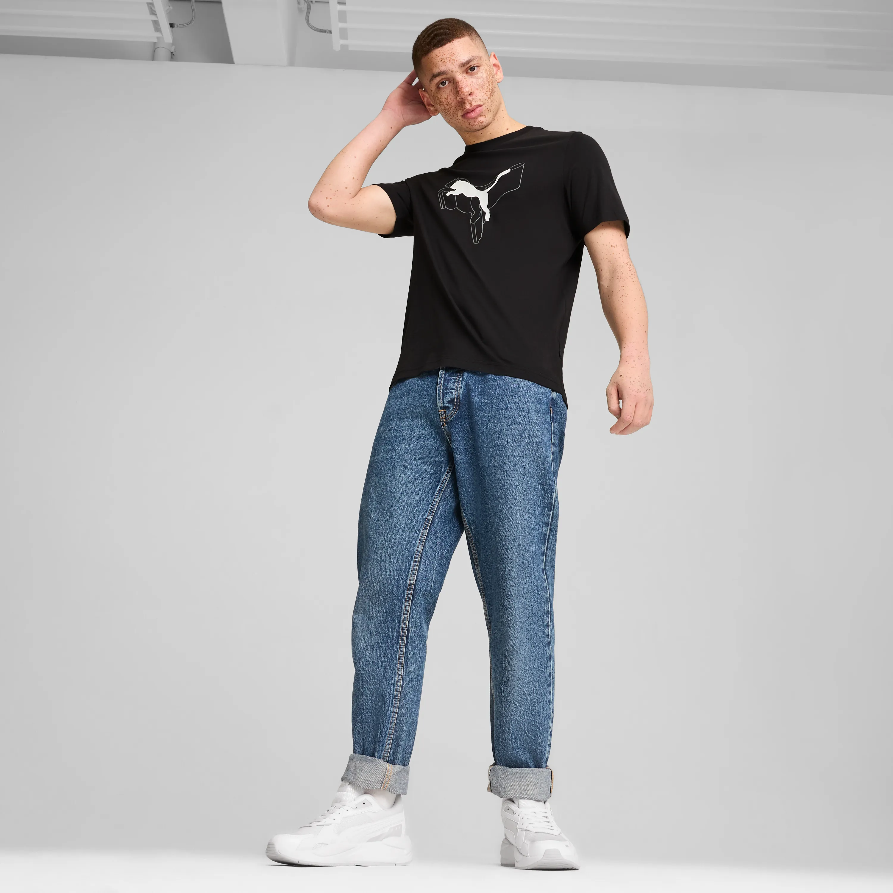 PUMA ESS  Logo Lab Mens Tee
