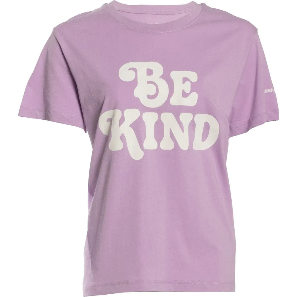 Purple Be Kind Ladies T-Shirt