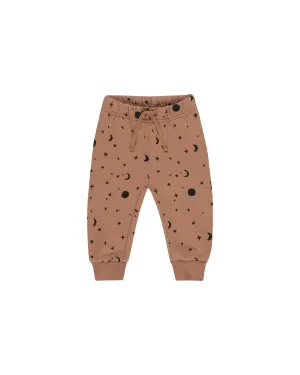 Quincy Mae Relaxed Fleece Sweatpant || Night Sky