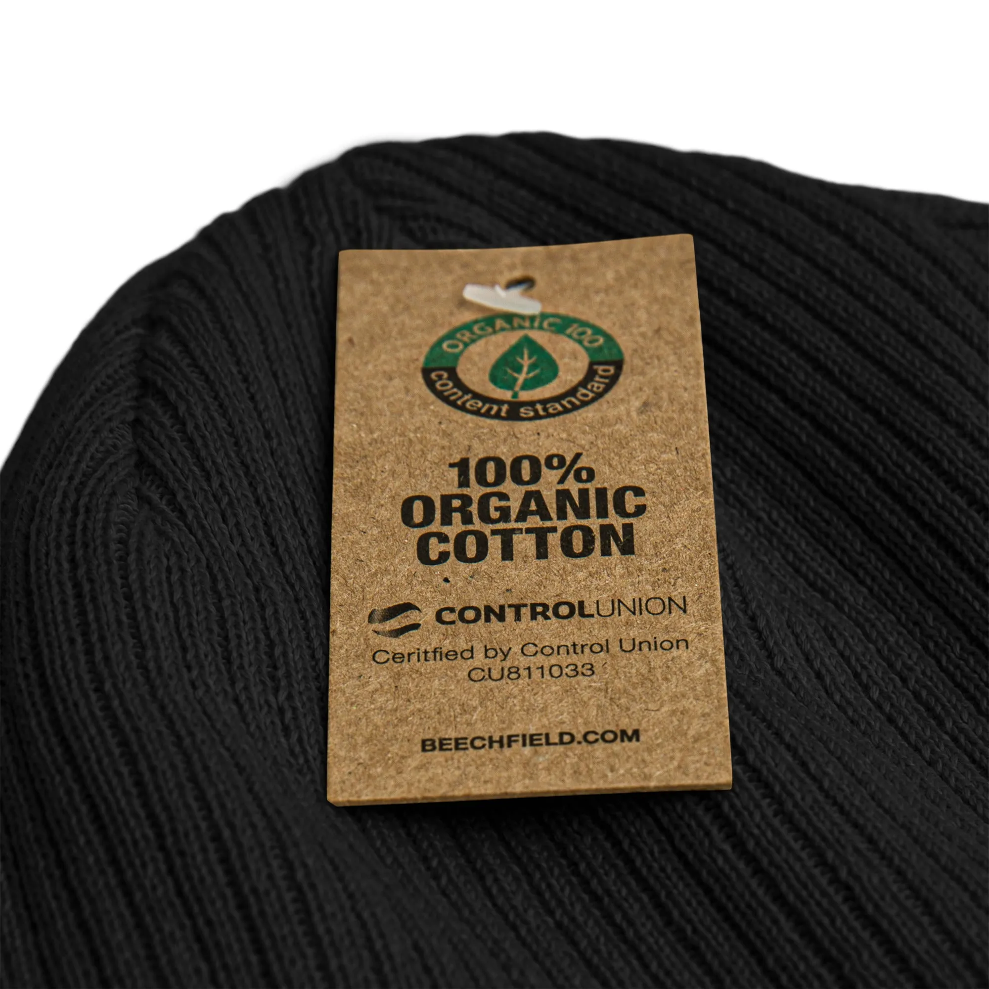 "KINGDOM" Organic ribbed beanie