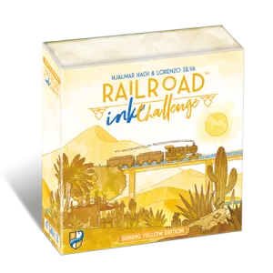 Railroad Ink Challenge - Shining Yellow Edition