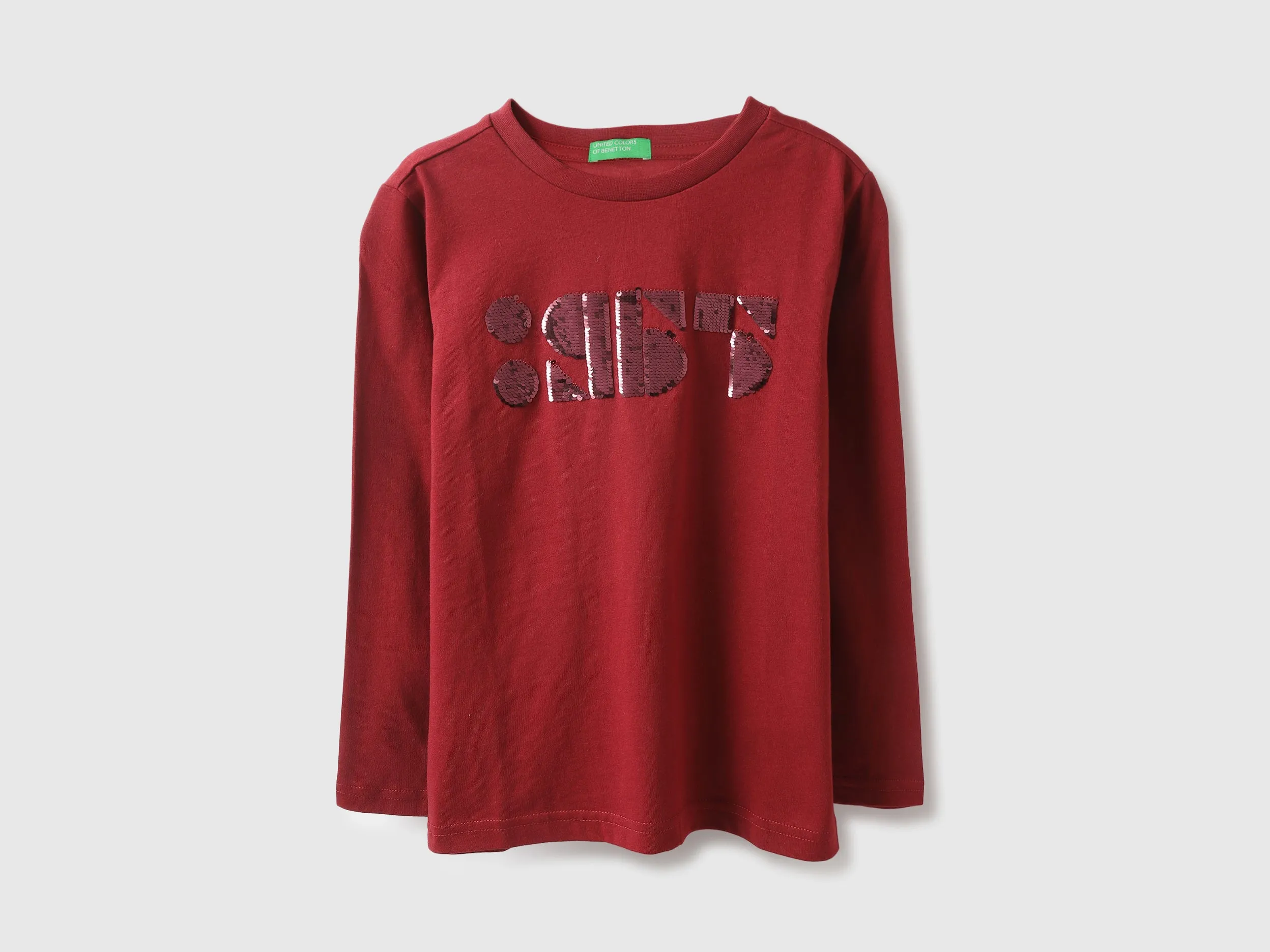 Relaxed Fit Round Neck Embellished Tshirt