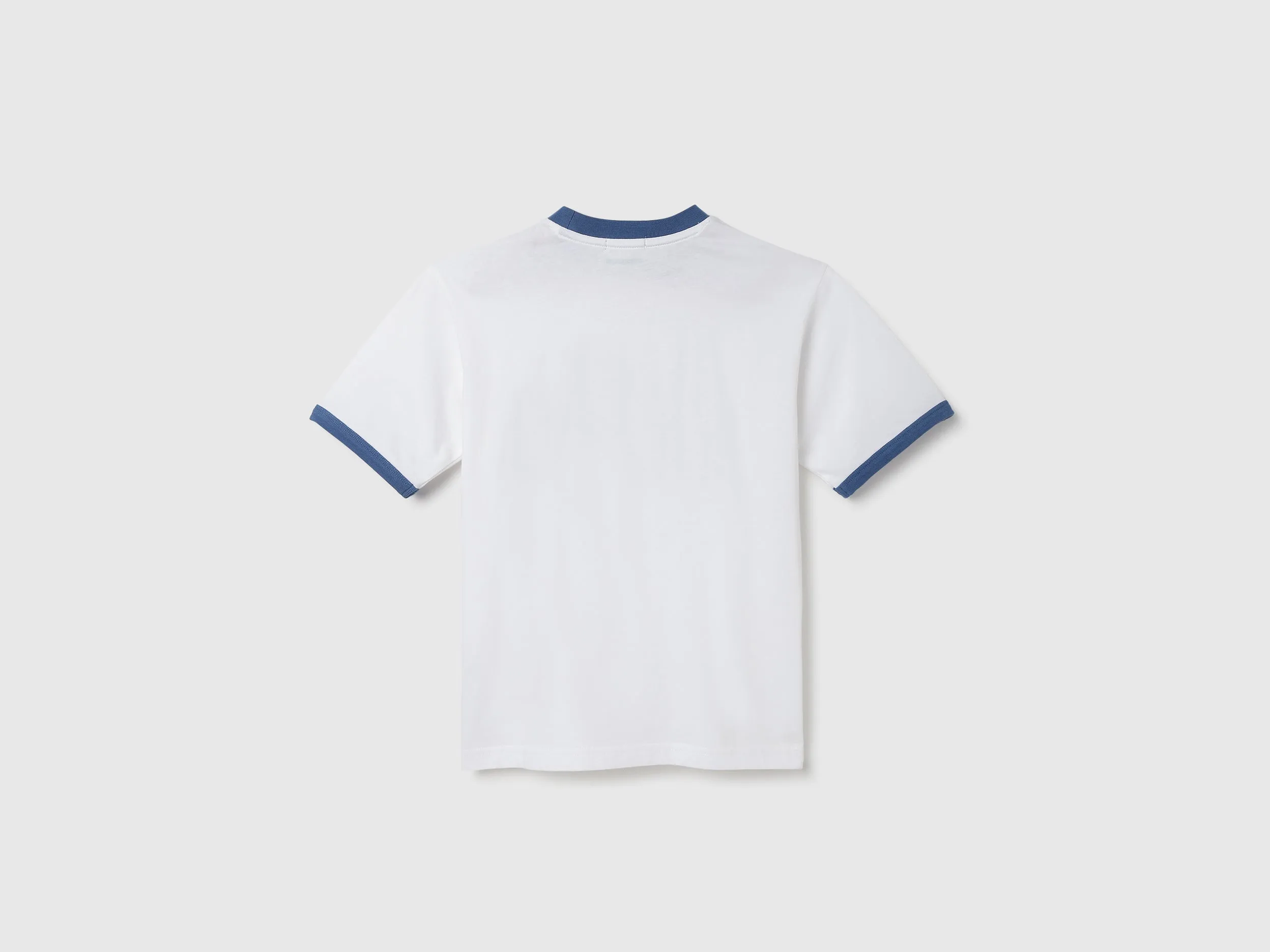 Relaxed Fit Round Neck Printed Pattern T-Shirt