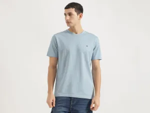 Relaxed Fit Round Neck Solid T-Shirt