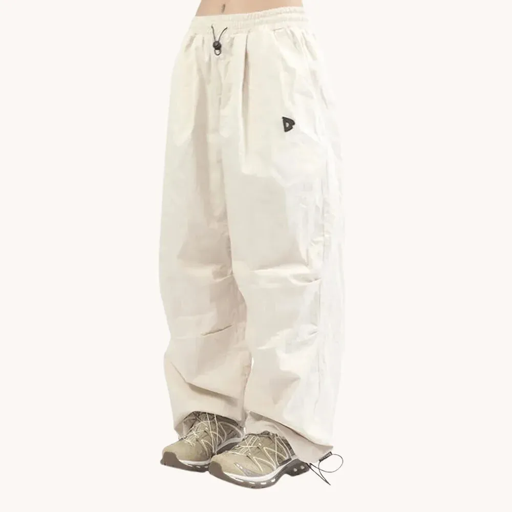 Relaxed Fit Wide-Leg Pants