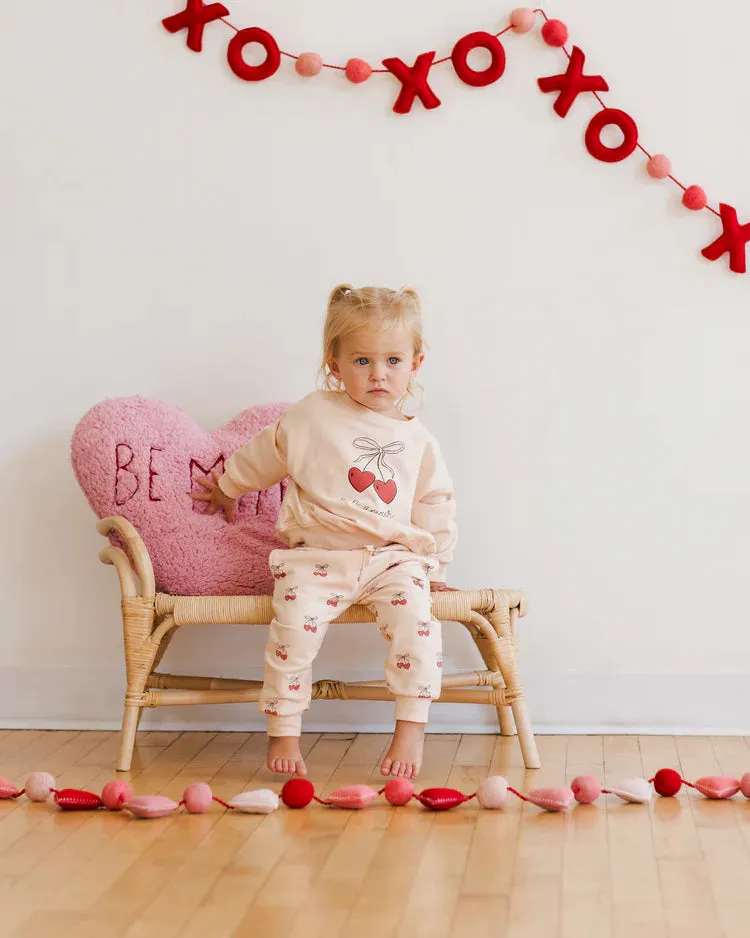 Relaxed Fleece Sweatpant || Mon Amour